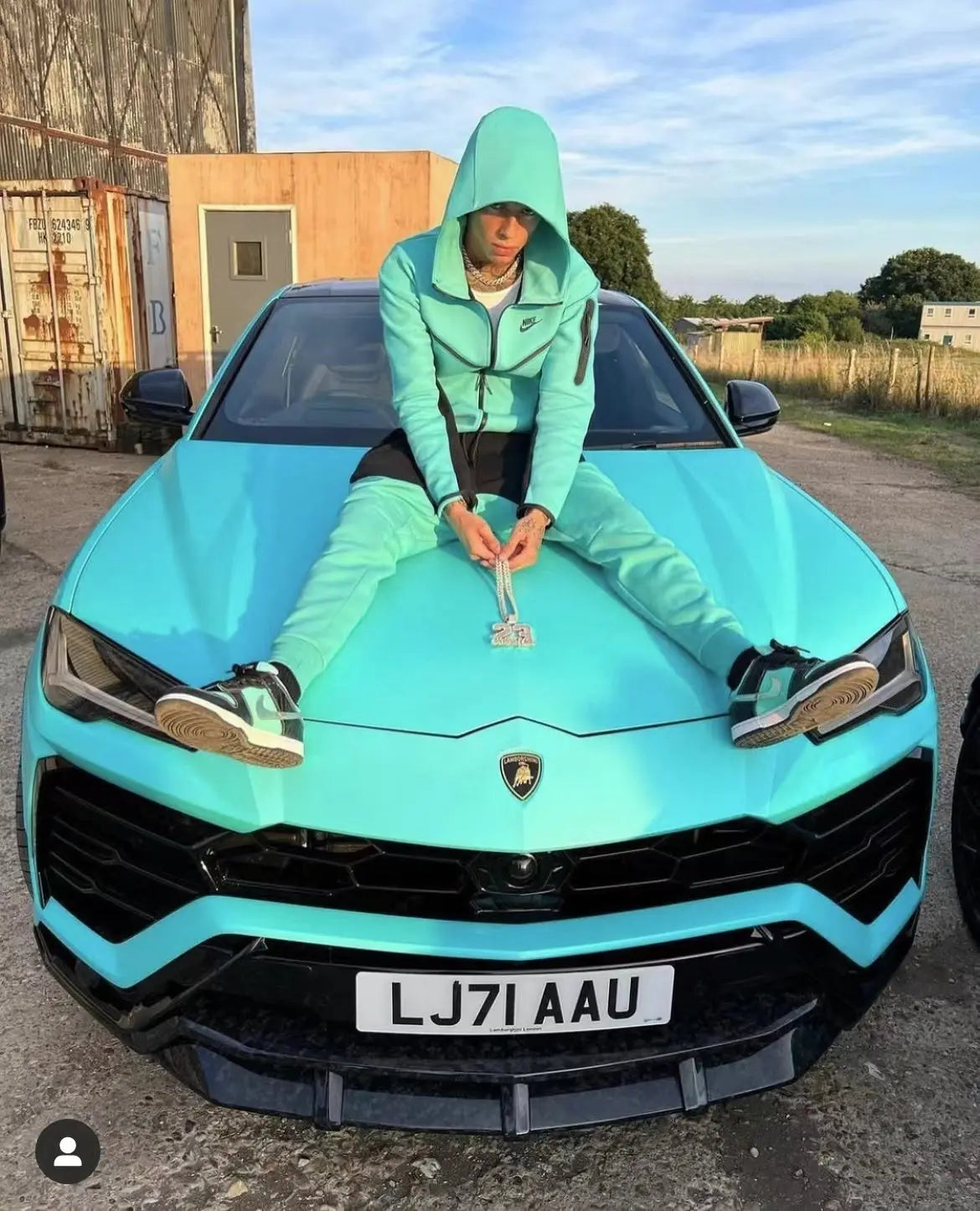 Nike Tech Fleece Tiffany Blue 2020 - SECOND SOURCE