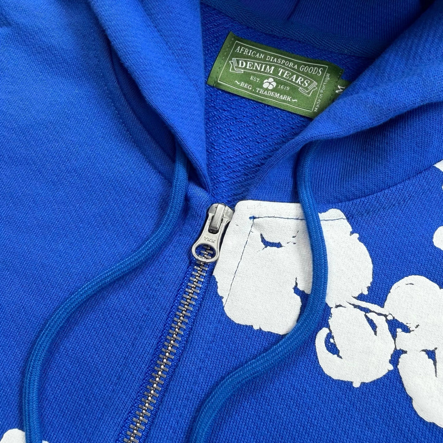 Denim Tears Hoodie Blue - SECOND SOURCE