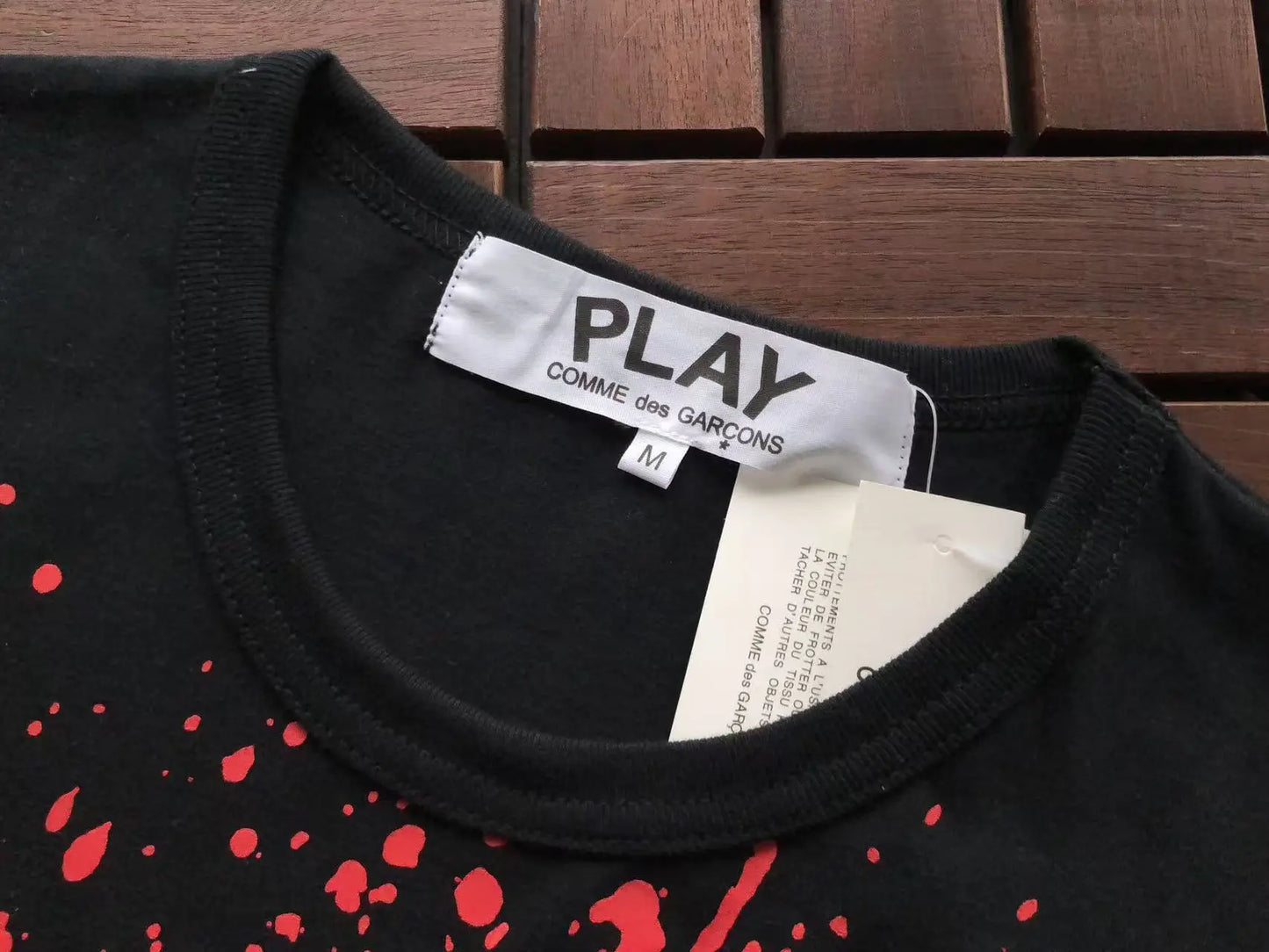 CDG Heart Tee - SECOND SOURCE