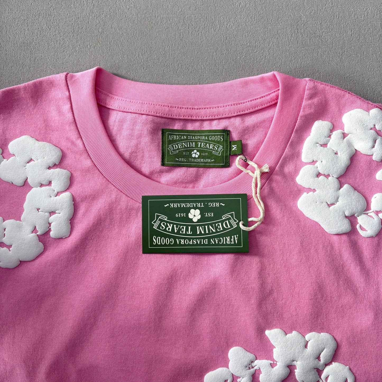 Denim Tears T-Shirt Pink - SECOND SOURCE