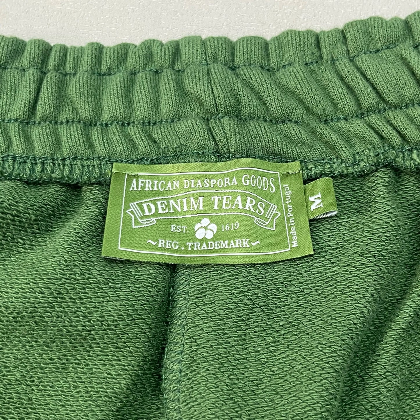 Denim Tears Shorts Green - SECOND SOURCE