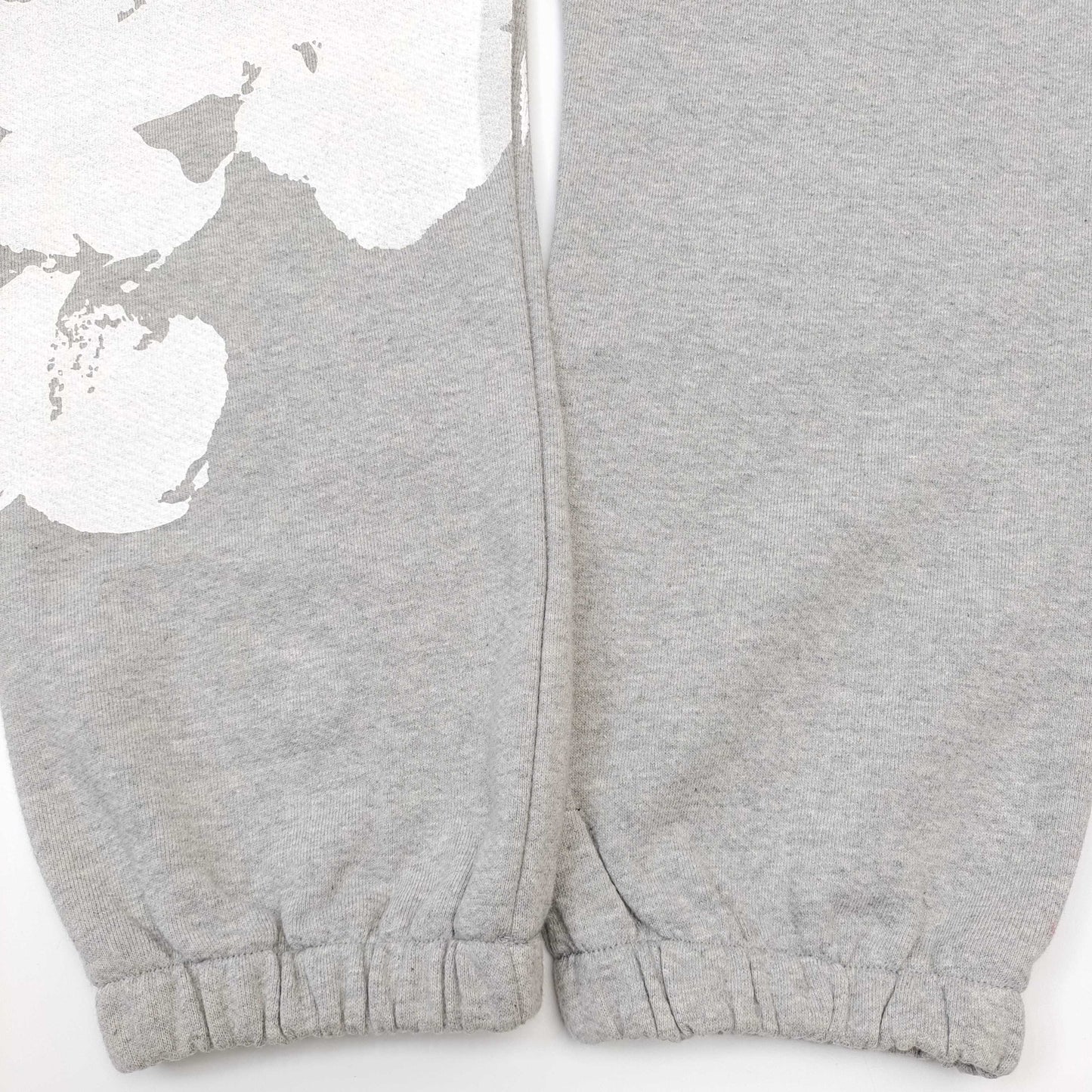 Denim Tears Bottoms Hoodie Grey SECOND SOURCE