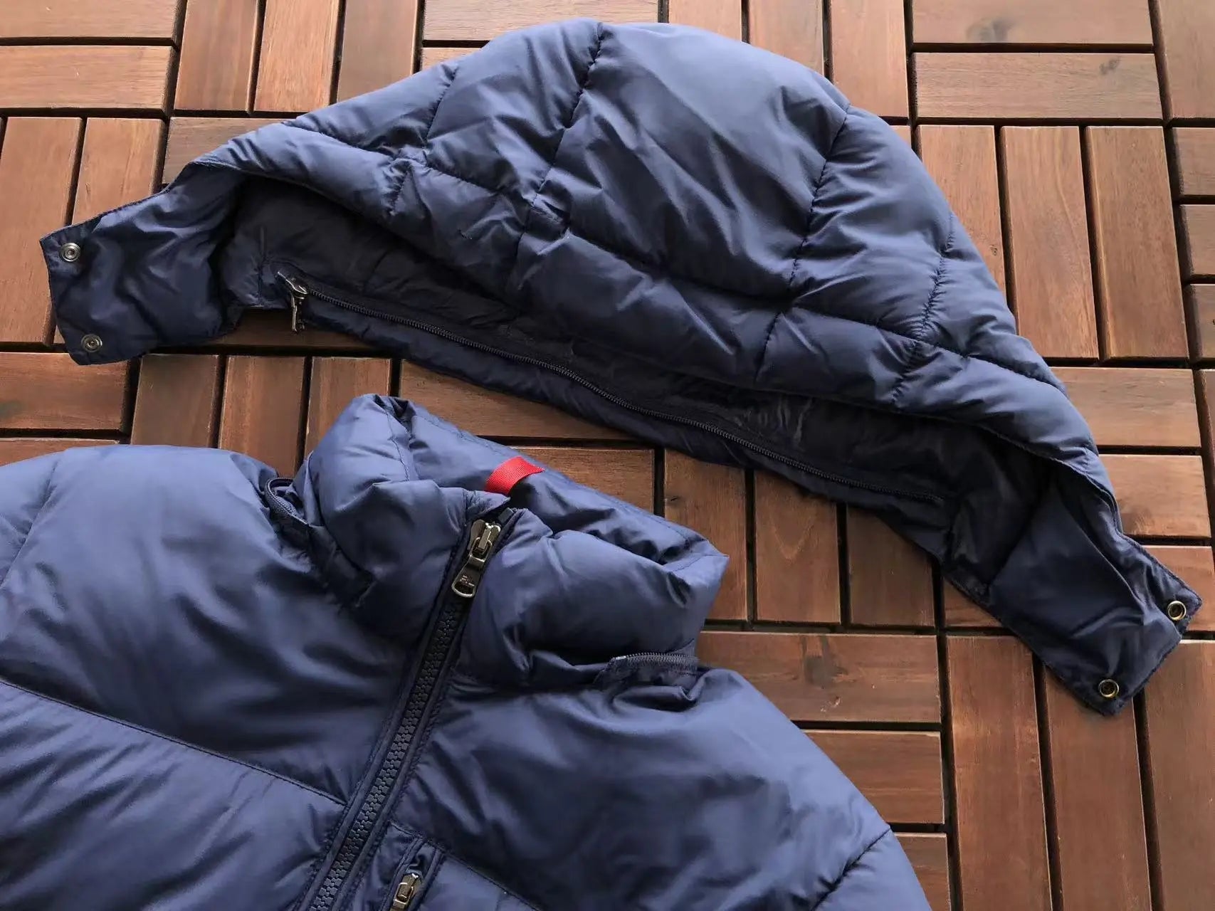 Polo Ralph Lauren Navy/Black Gorham Down Puffer Jackets SECOND SOURCE