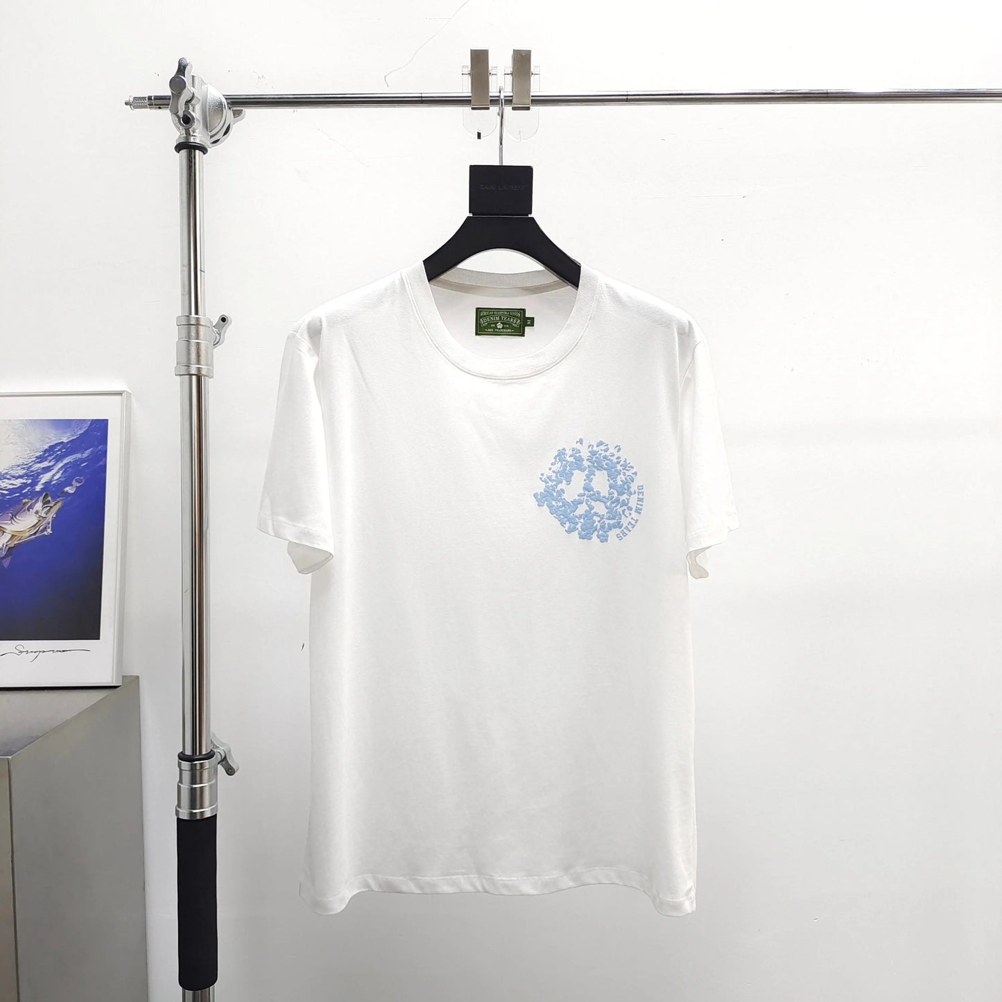 Denim Tears Wreath T-Shirt White SECOND SOURCE
