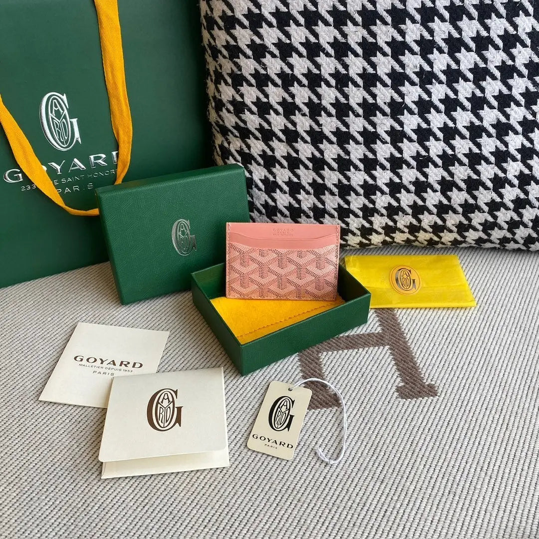 Goyard Card Holder All Colourways - SECOND SOURCE