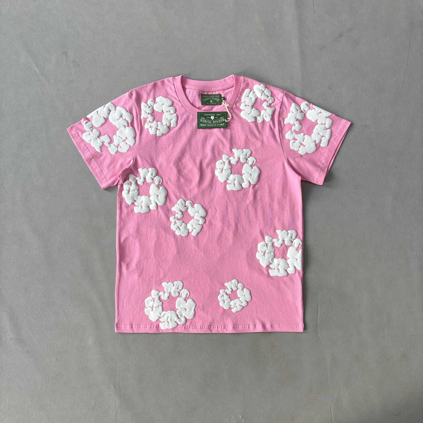 Denim Tears T-Shirt Pink - SECOND SOURCE
