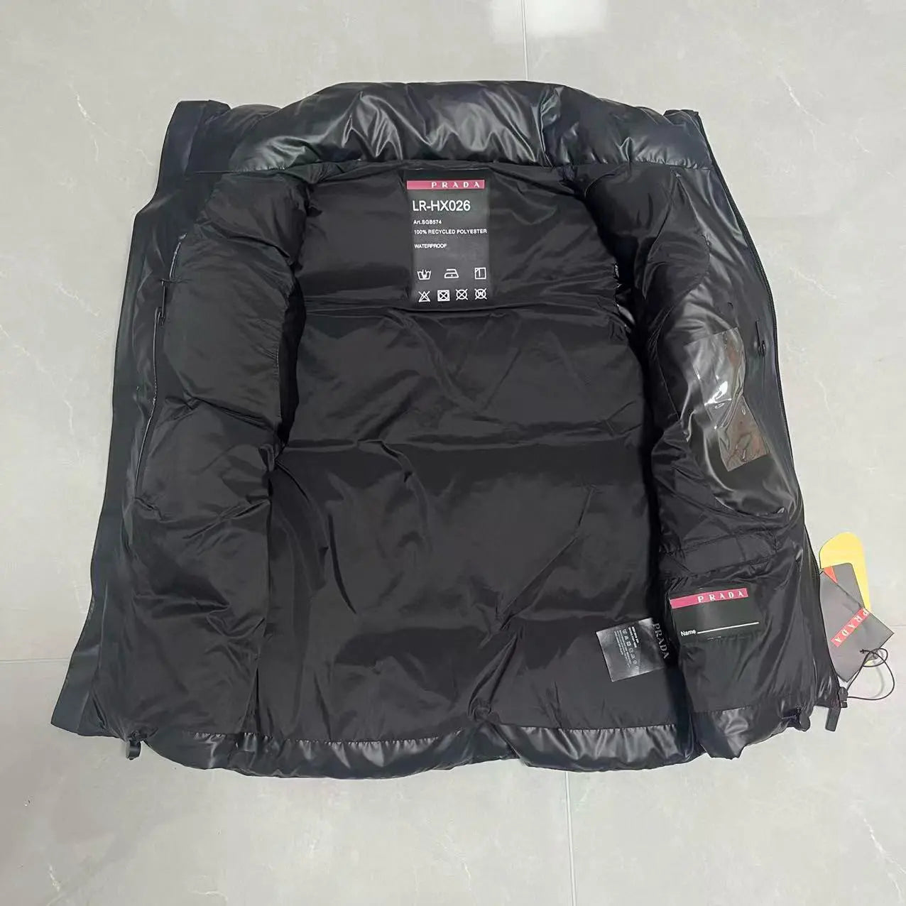 Mens Prada Gilet Black - SECOND SOURCE