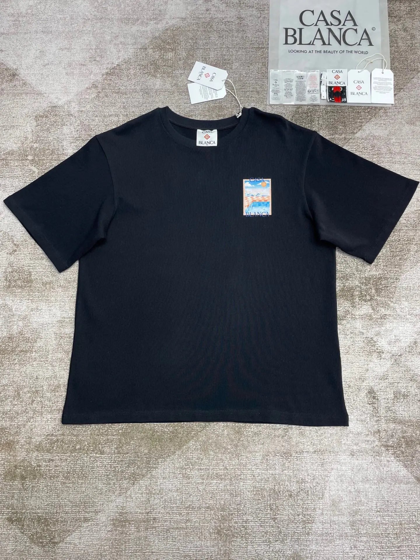 Casa Blanca Surreal Pool Tee - SECOND SOURCE