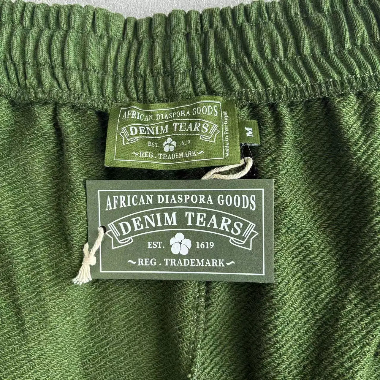 Denim Tears Bottoms Green - SECOND SOURCE