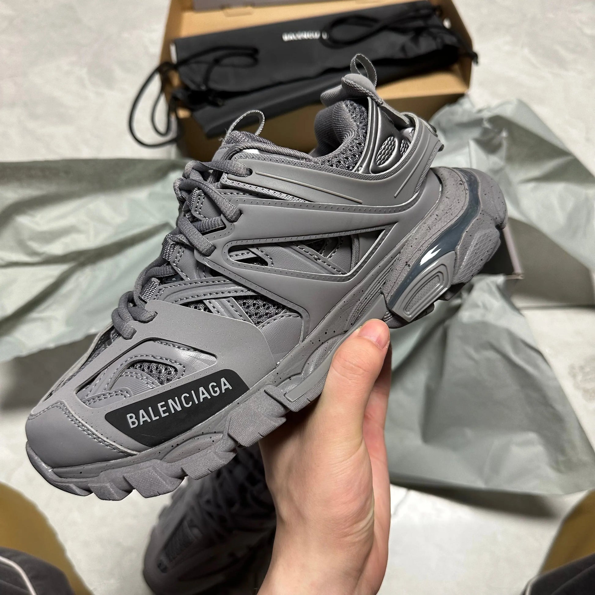 Balenciaga Tracks in Grey SECOND SOURCE