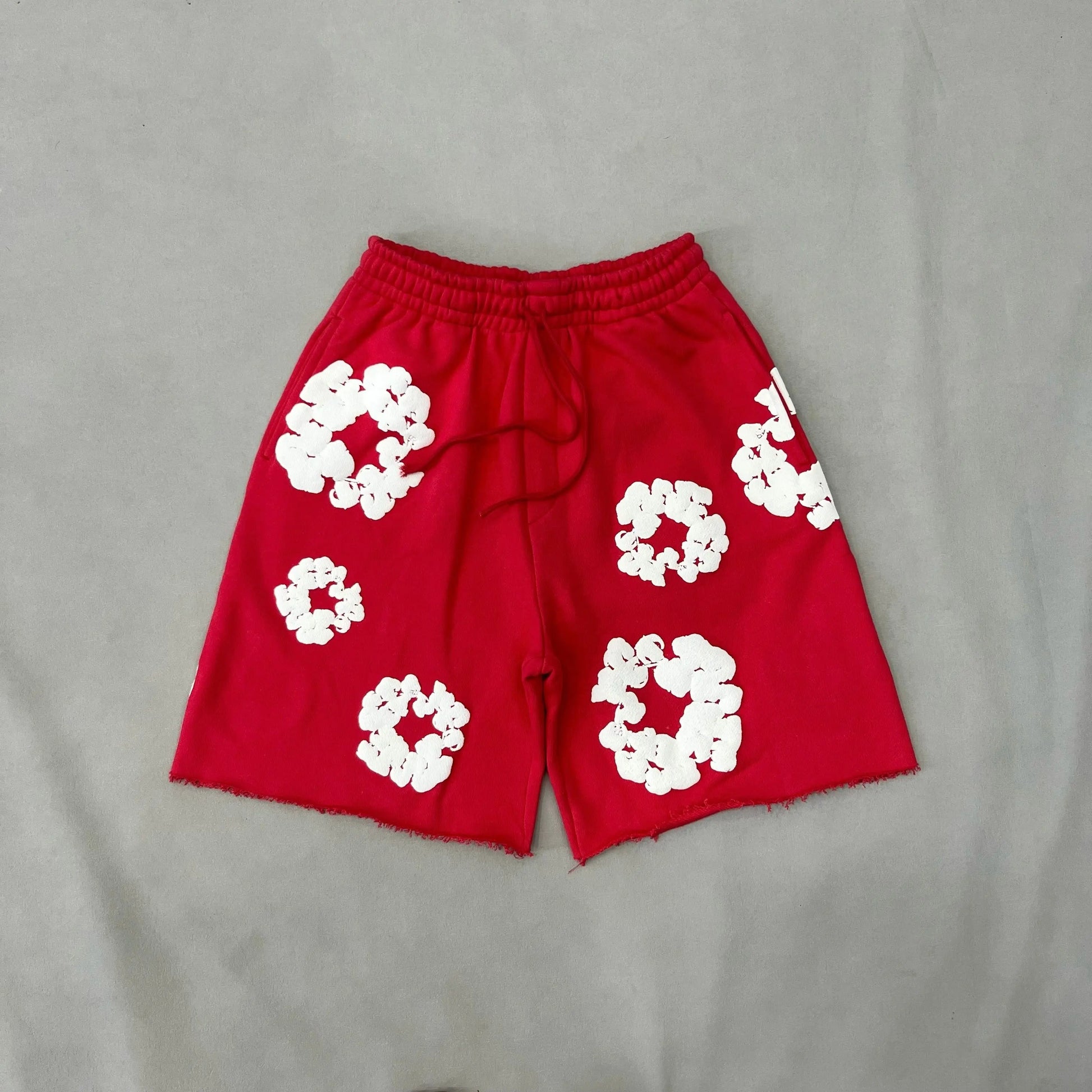 Denim Tears Shorts Red - SECOND SOURCE