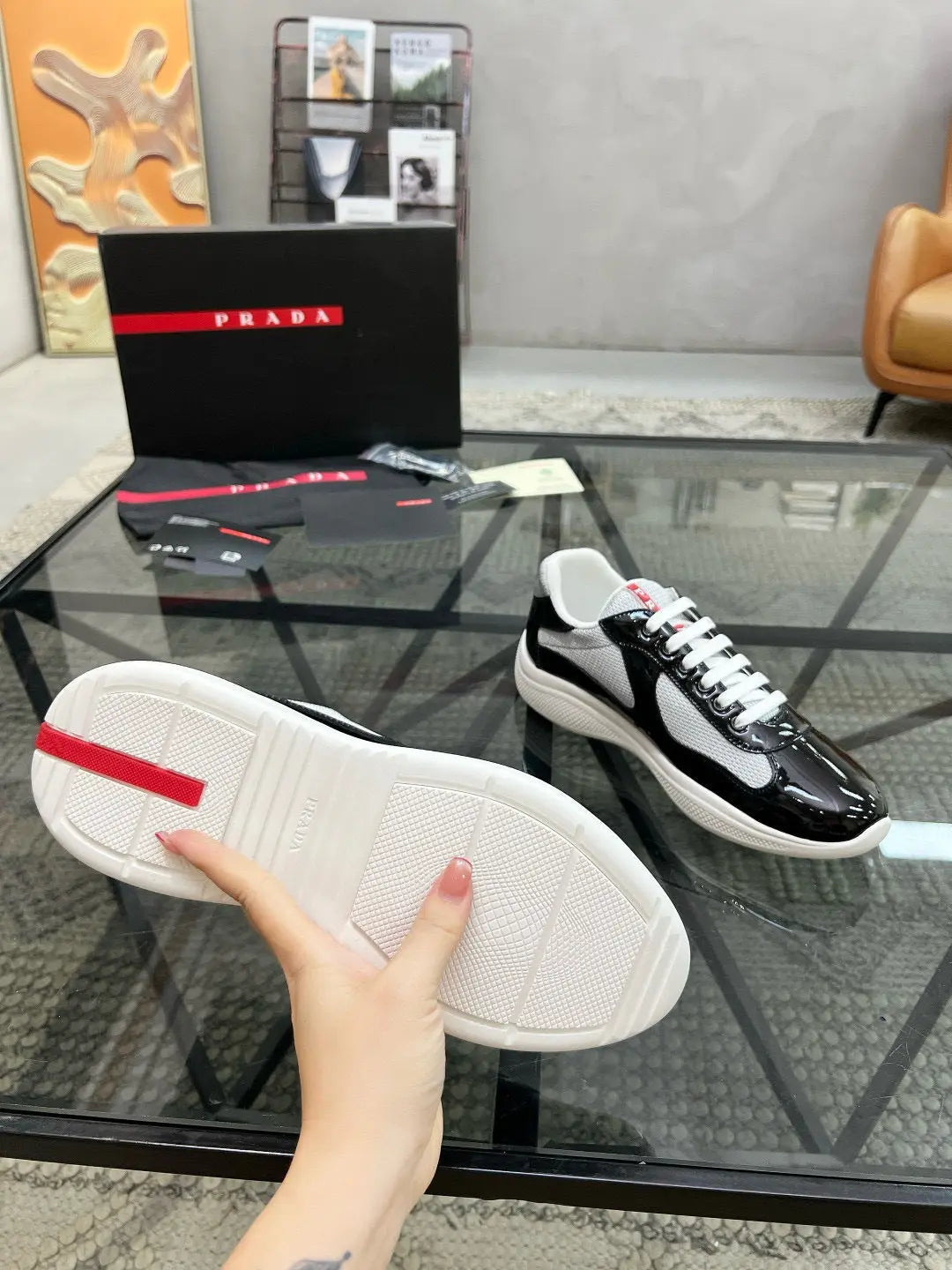 Prada America's Cup Sneakers SECOND SOURCE