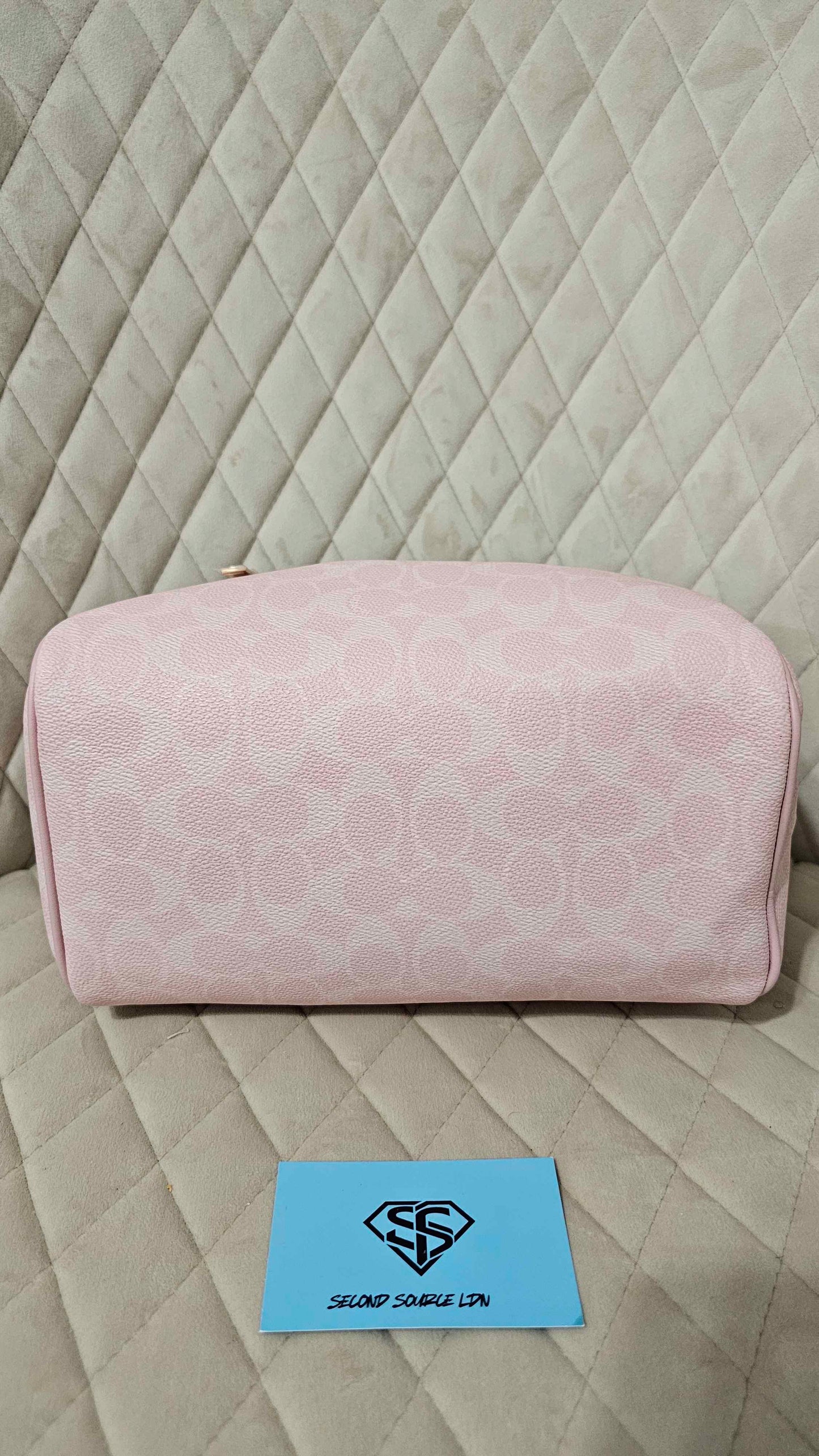 Coach Rowan Satchel Bag In Signature Pink SECOND SOURCE