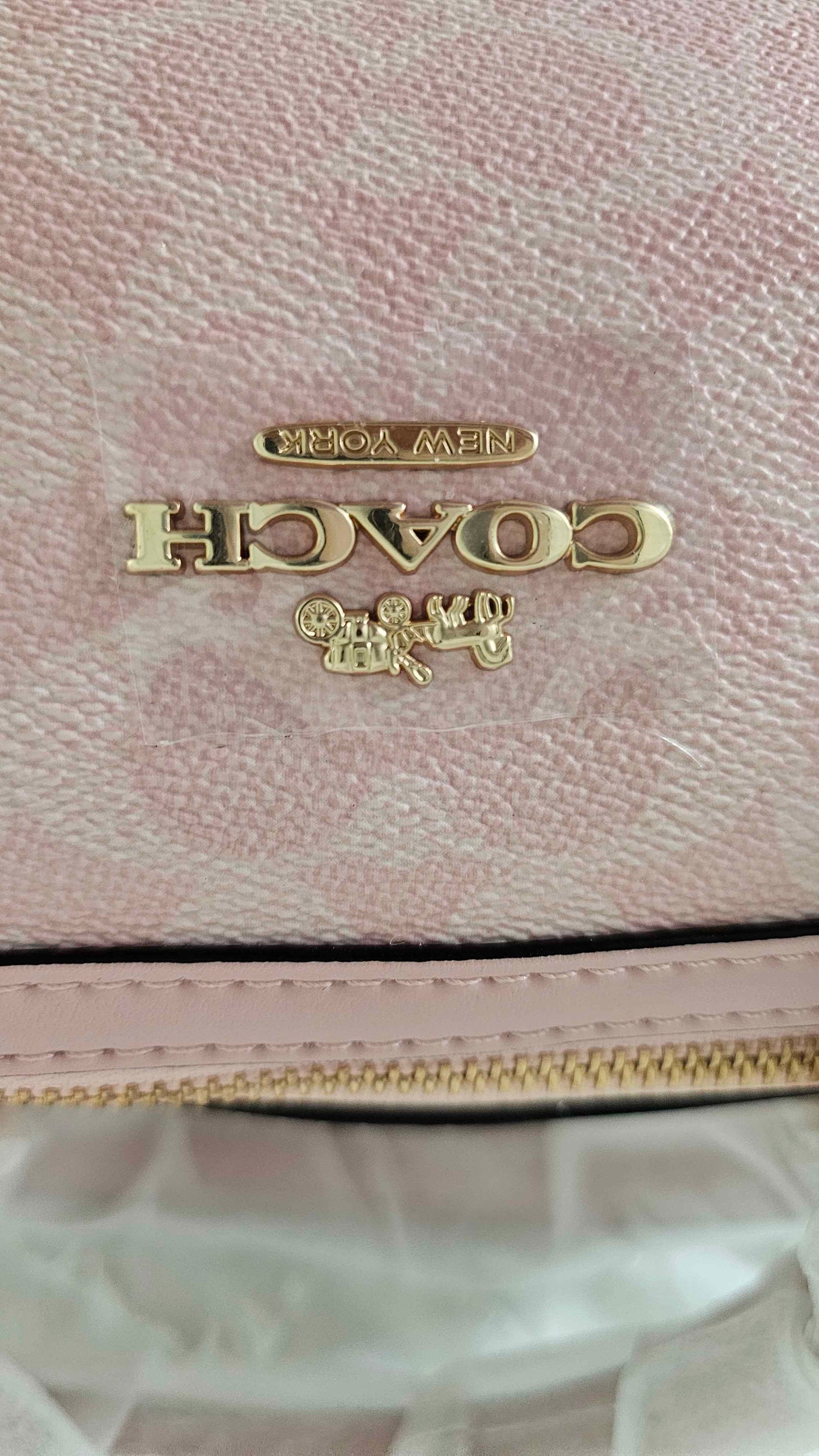 Coach Rowan Satchel Bag In Signature Pink SECOND SOURCE
