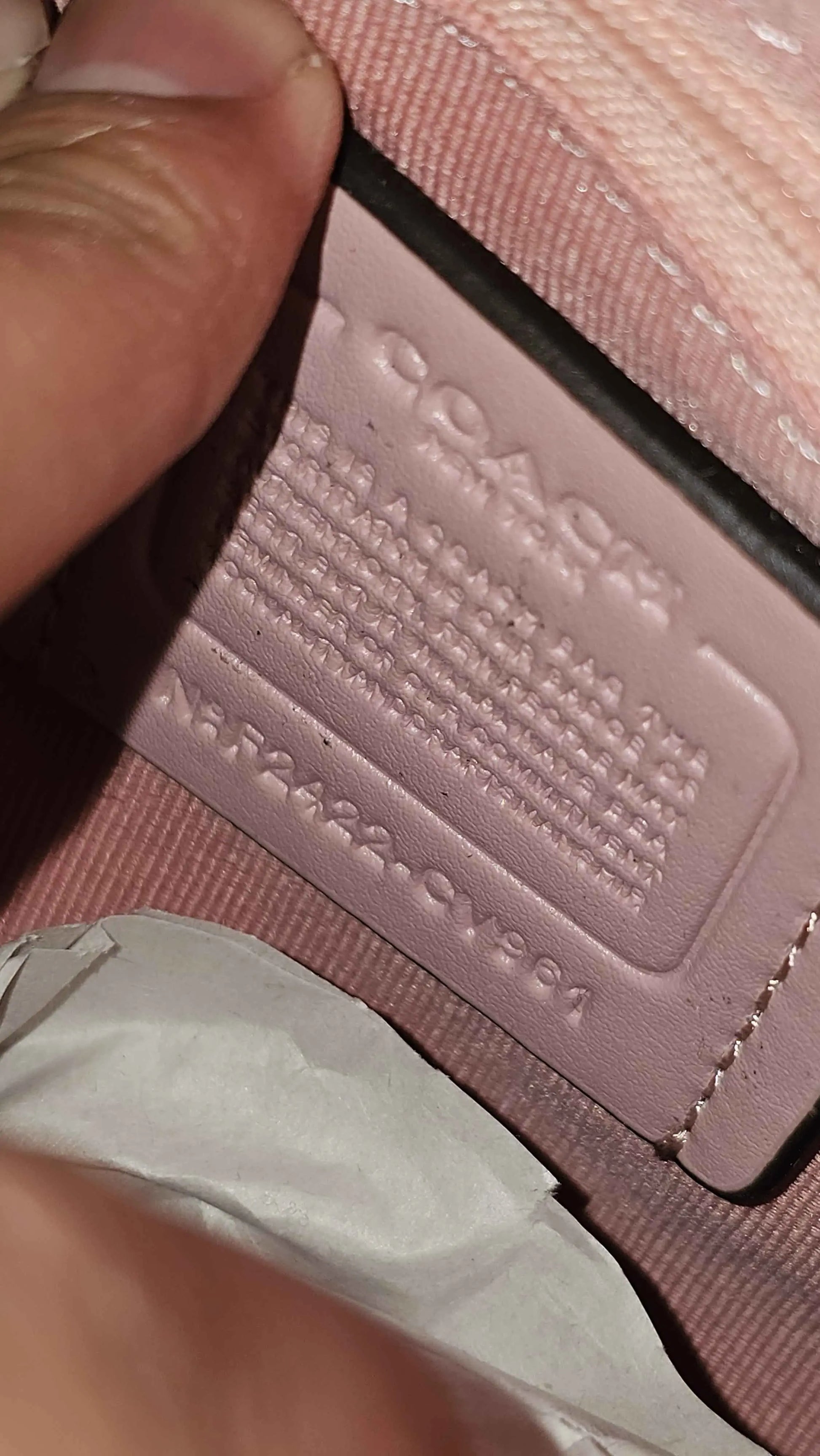 Coach Rowan Satchel Bag In Signature Pink SECOND SOURCE