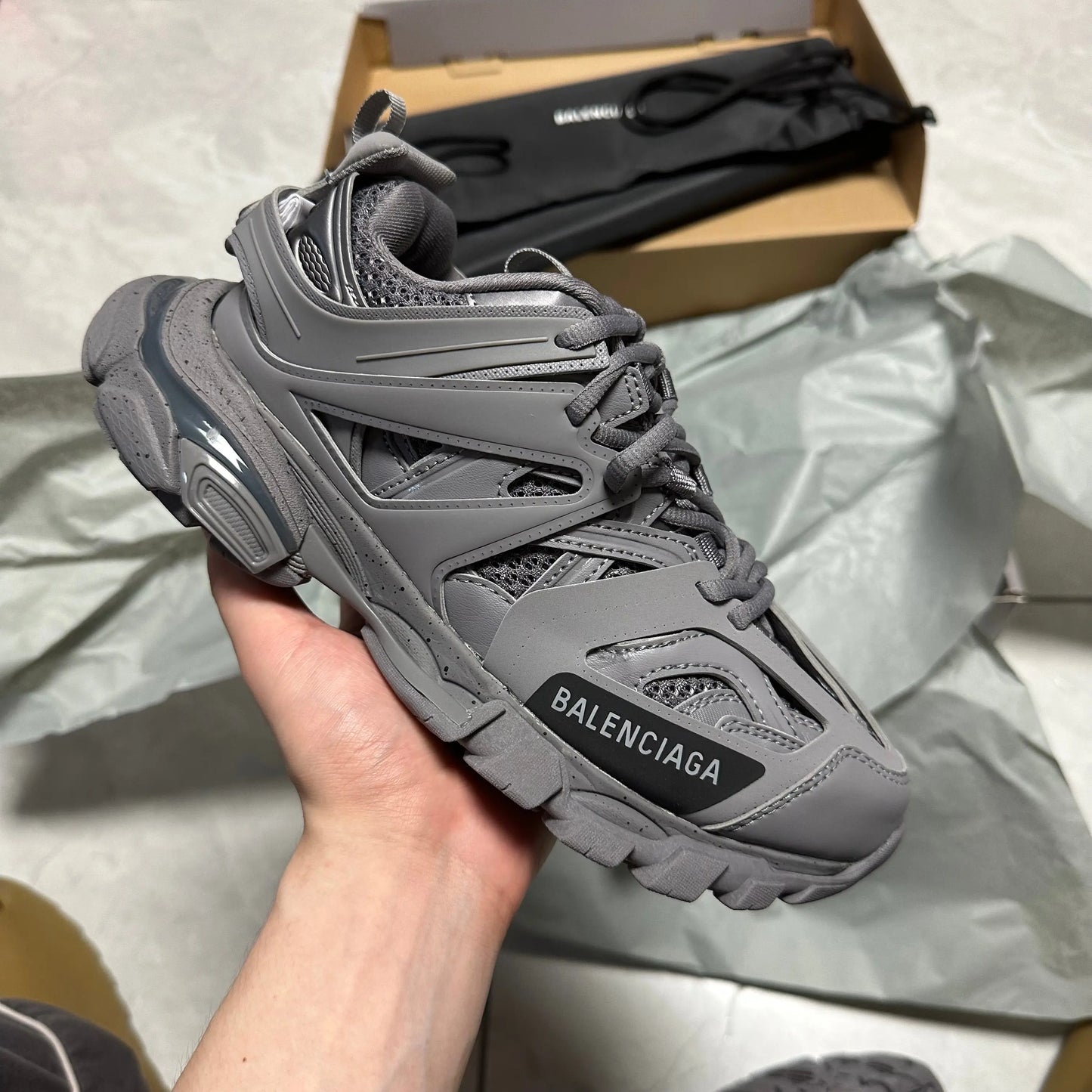 Balenciaga Tracks in Grey SECOND SOURCE