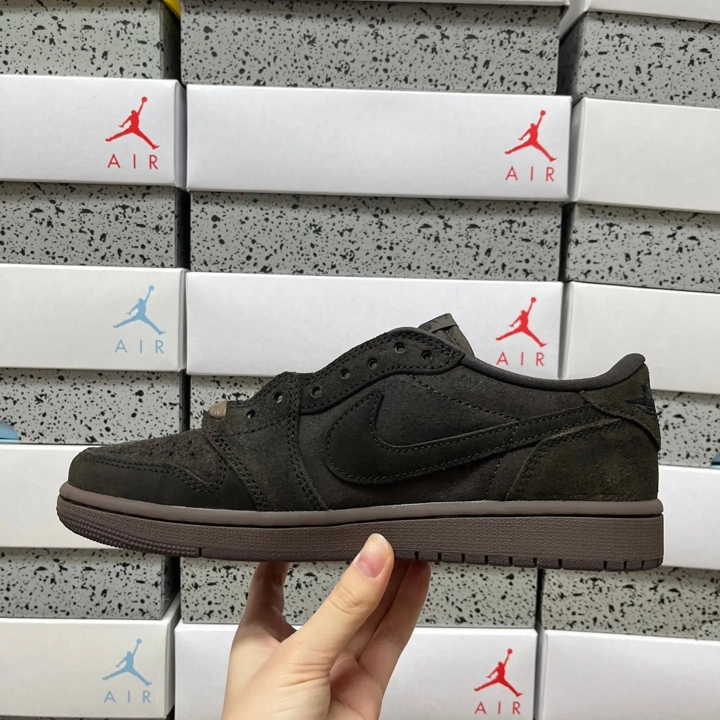Travis Scott x Air Jordan AJ1 Low OG SP - SECOND SOURCE