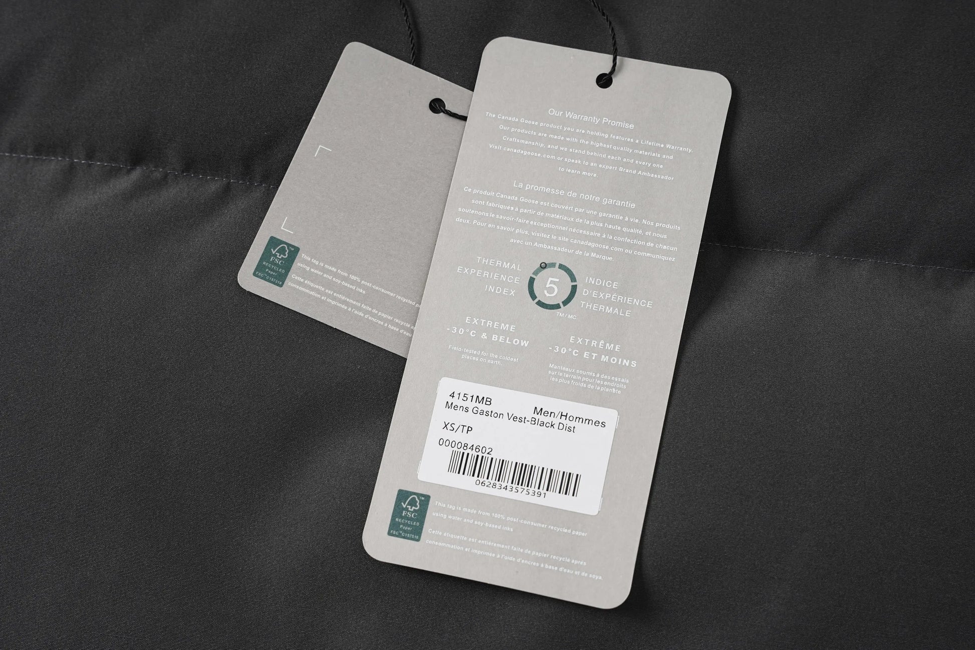 Canada Goose Garison Gilet (Black Badge) - SECOND SOURCE