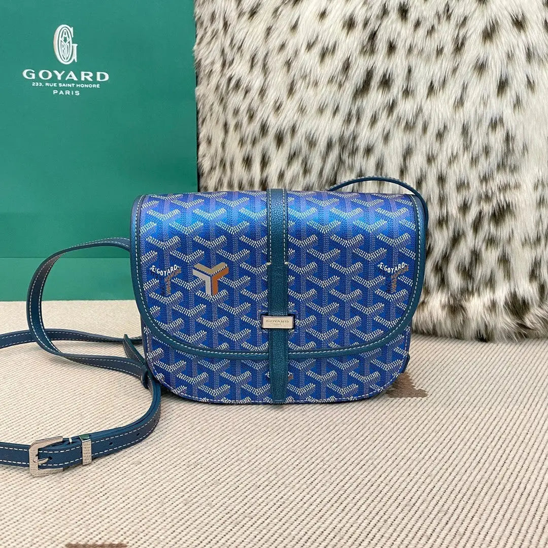 Goyard Messebger Bag Blue - SECOND SOURCE