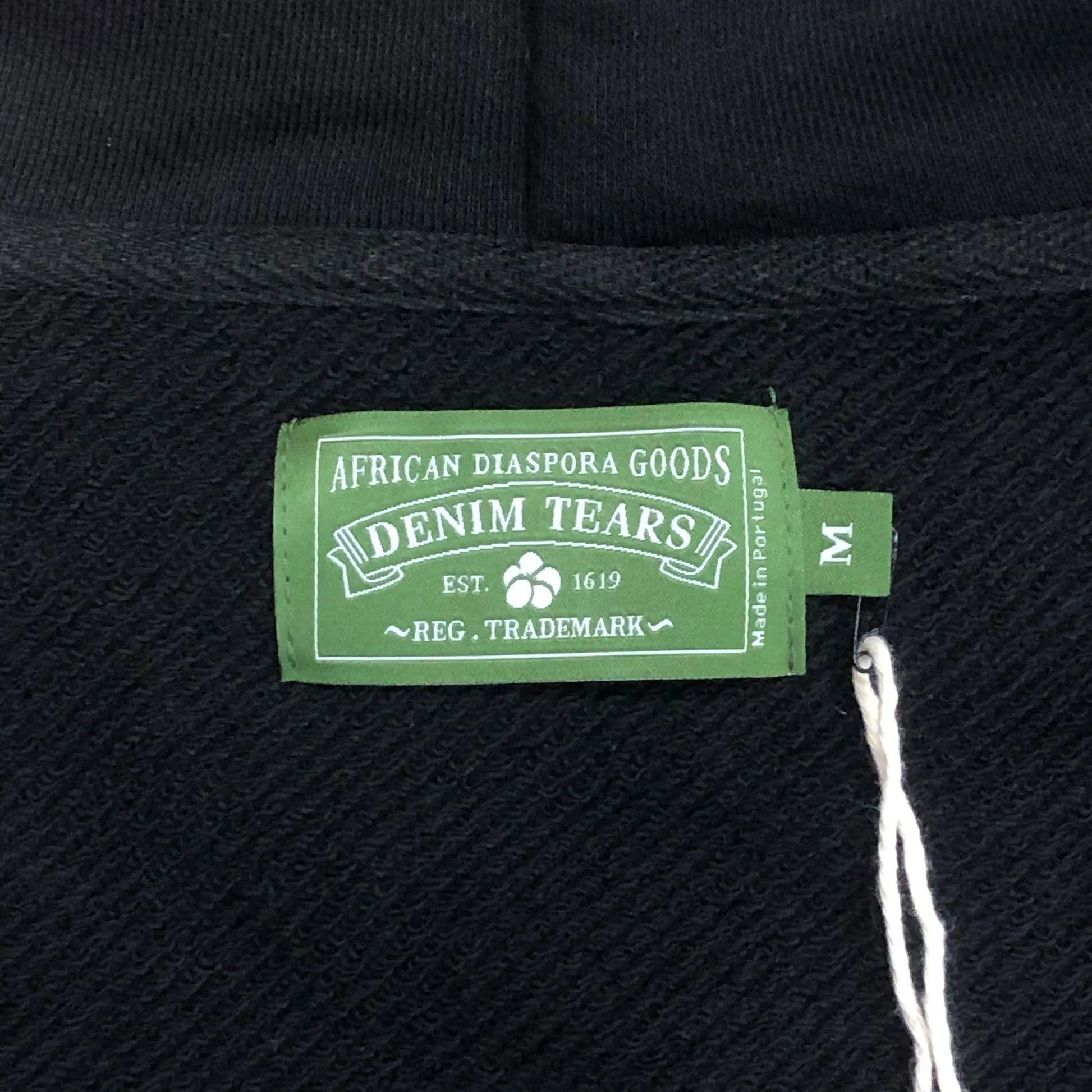 Denim Tears Hoodie Black - SECOND SOURCE