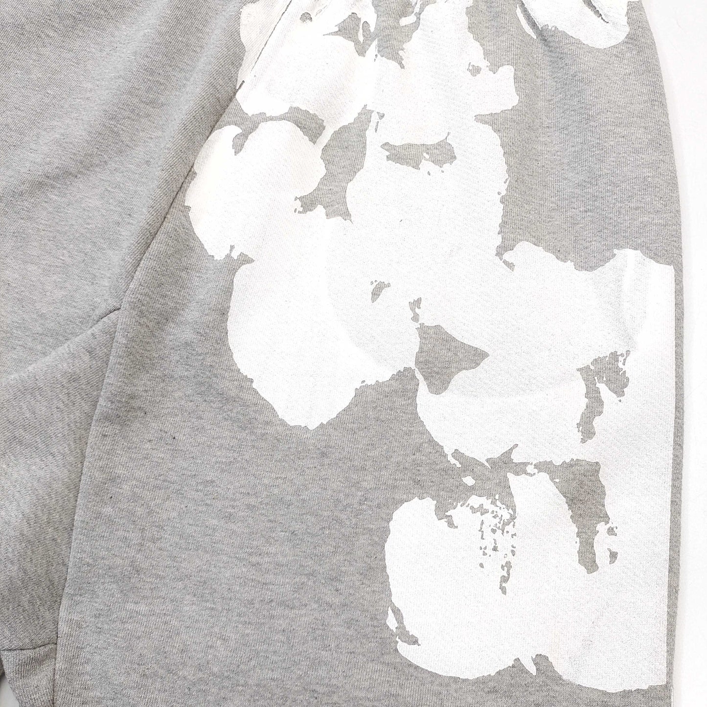 Denim Tears Bottoms Hoodie Grey SECOND SOURCE