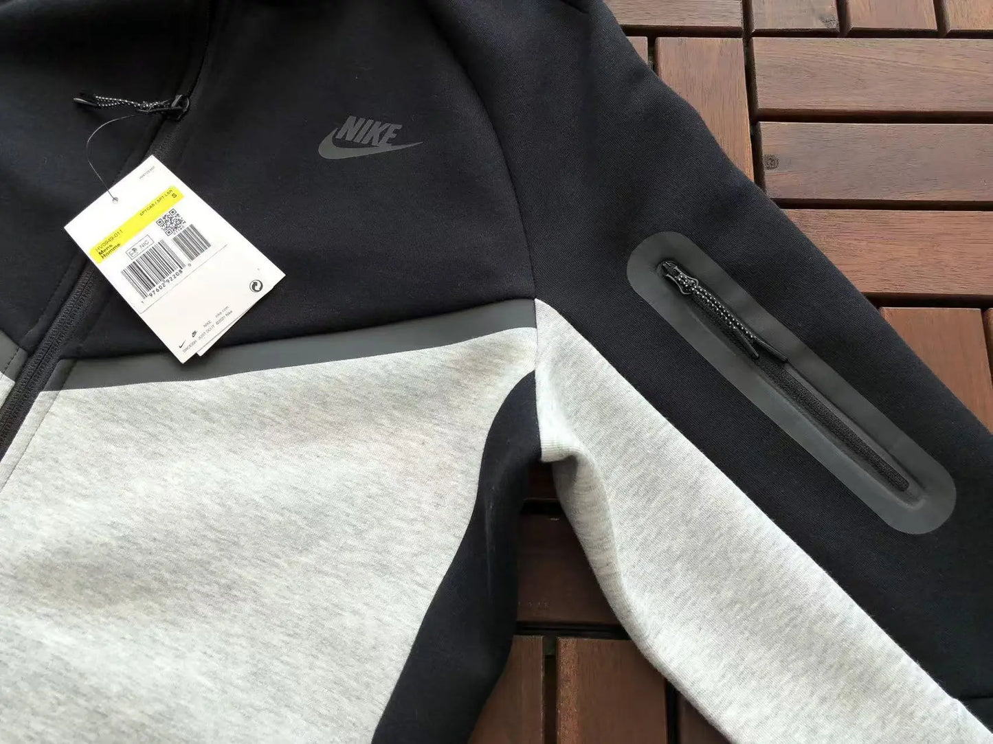 Nike Tech Fleece Black Grey 2025 - SECOND SOURCE