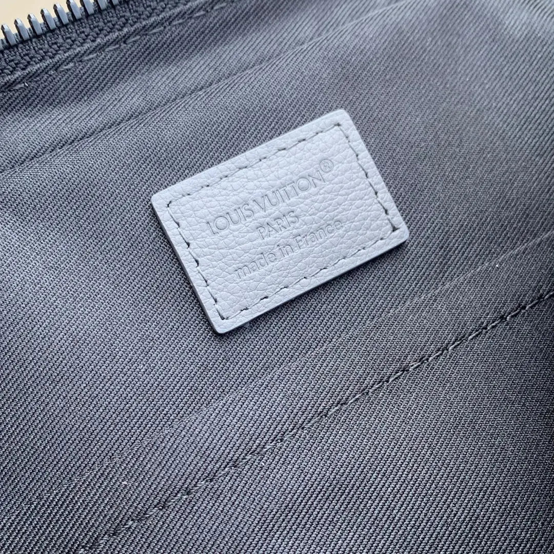 Trio Messenger Bag - Monogram Shadow Leather Grey Louis Vuitton