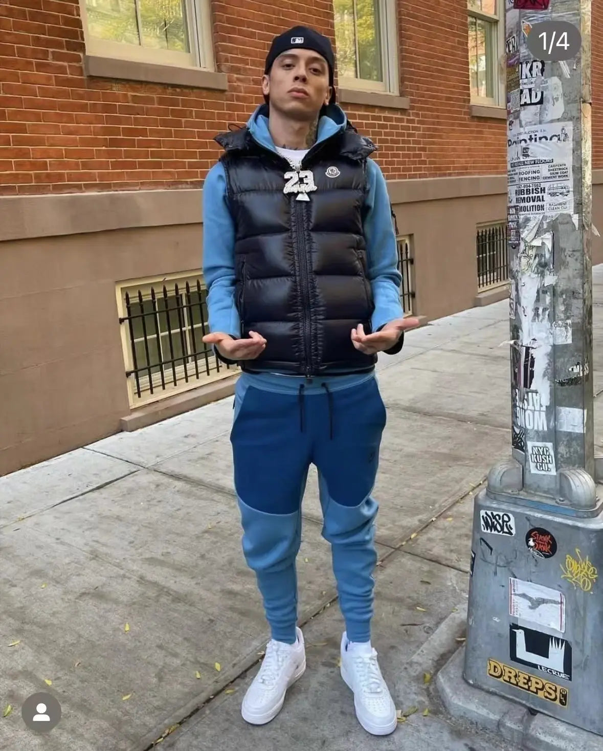 Nike Tech Fleece Sky x Royal Blue 2020 - SECOND SOURCE