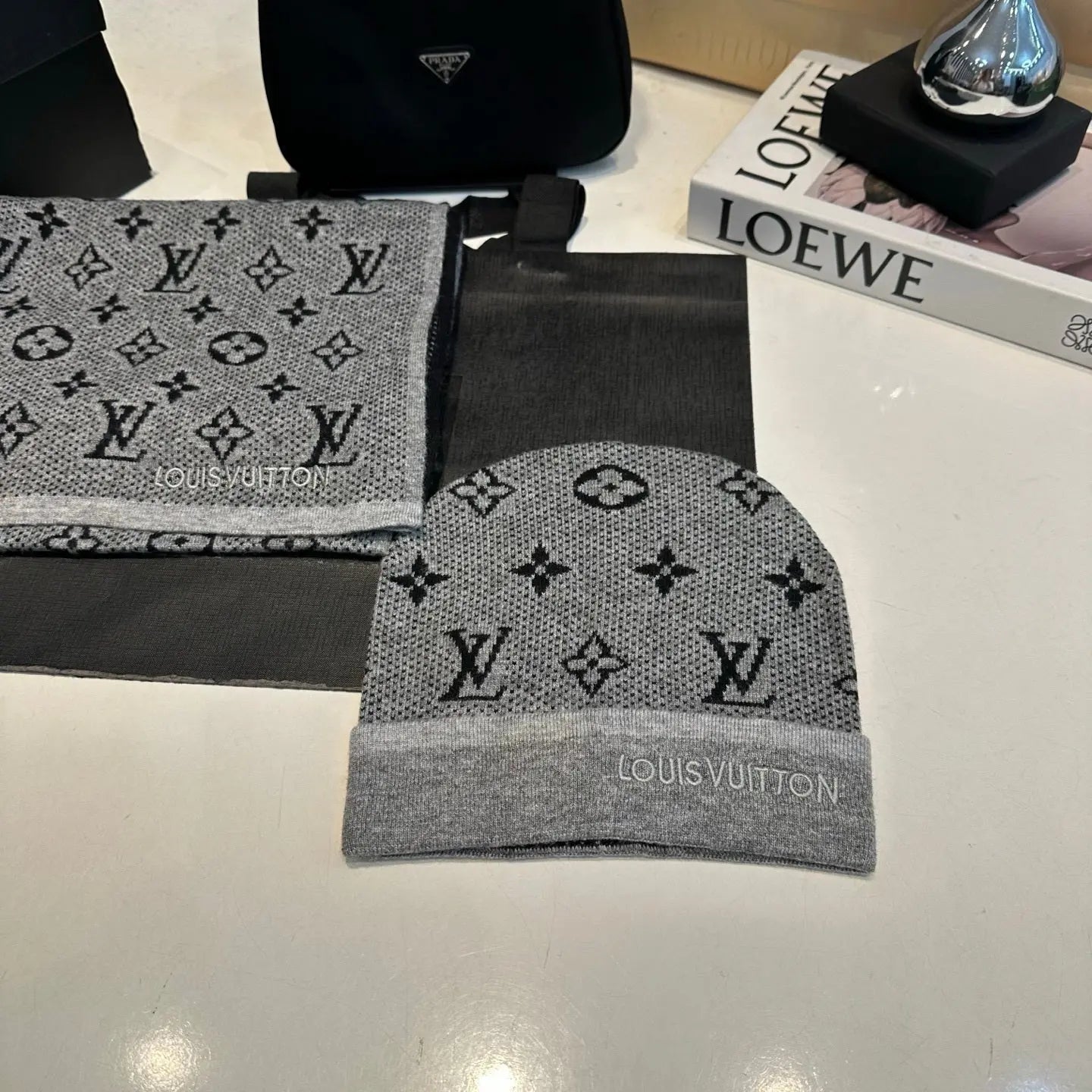 Louis Vuitton Scarf Set 4 - SECOND SOURCE