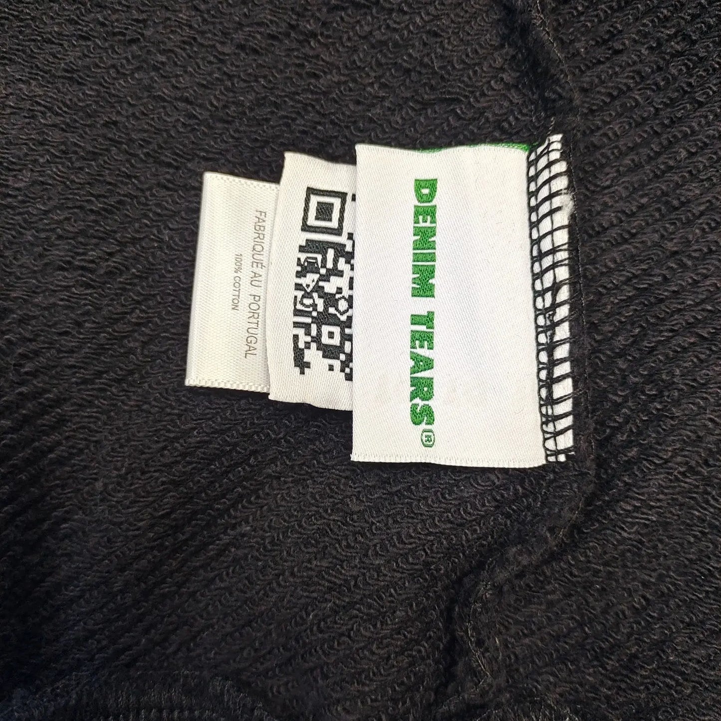 Denim Tears Biggie Wreath Hoodie Black SECOND SOURCE