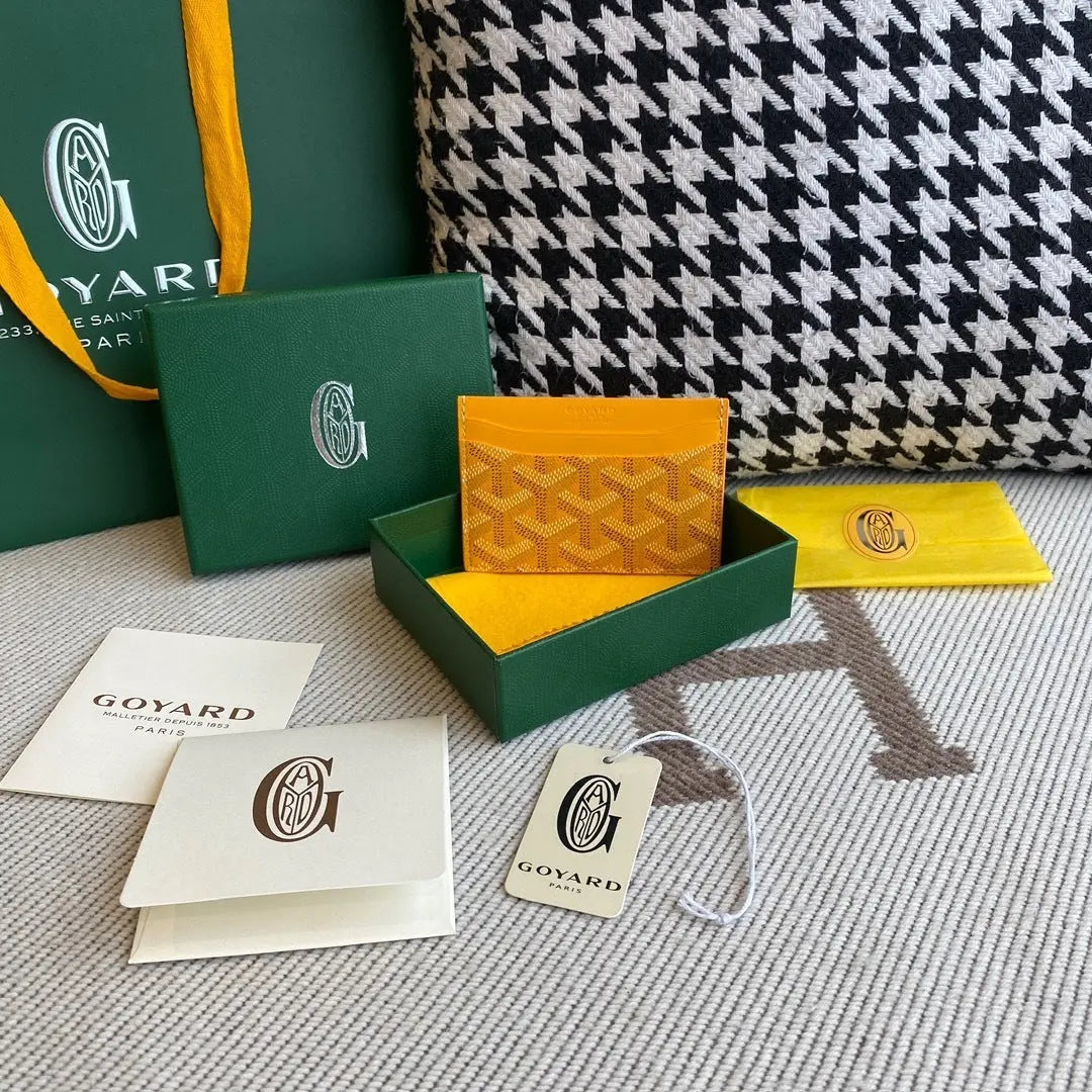 Goyard Card Holder All Colourways - SECOND SOURCE