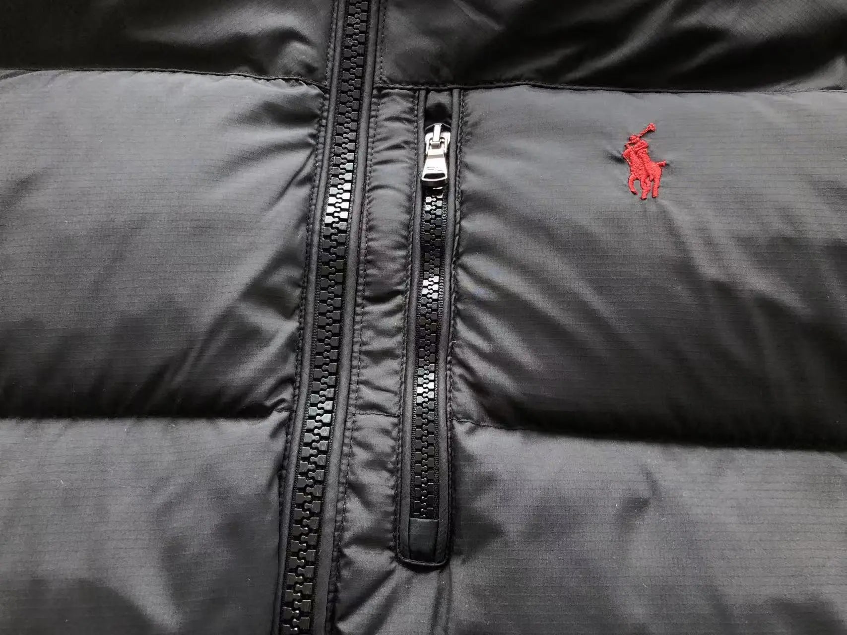 Polo Ralph Lauren Navy/Black Gorham Down Puffer Jackets SECOND SOURCE