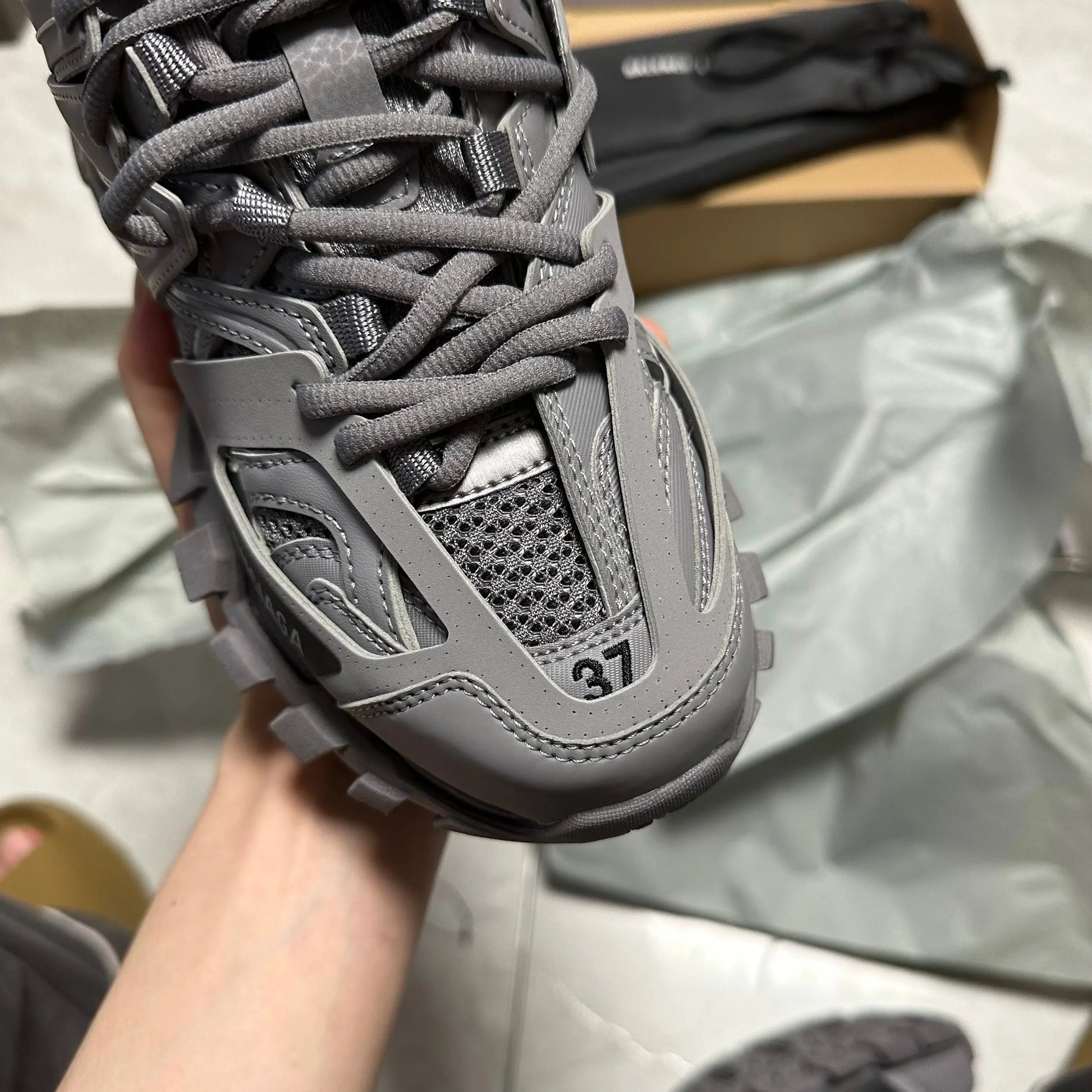 Balenciaga Tracks in Grey SECOND SOURCE