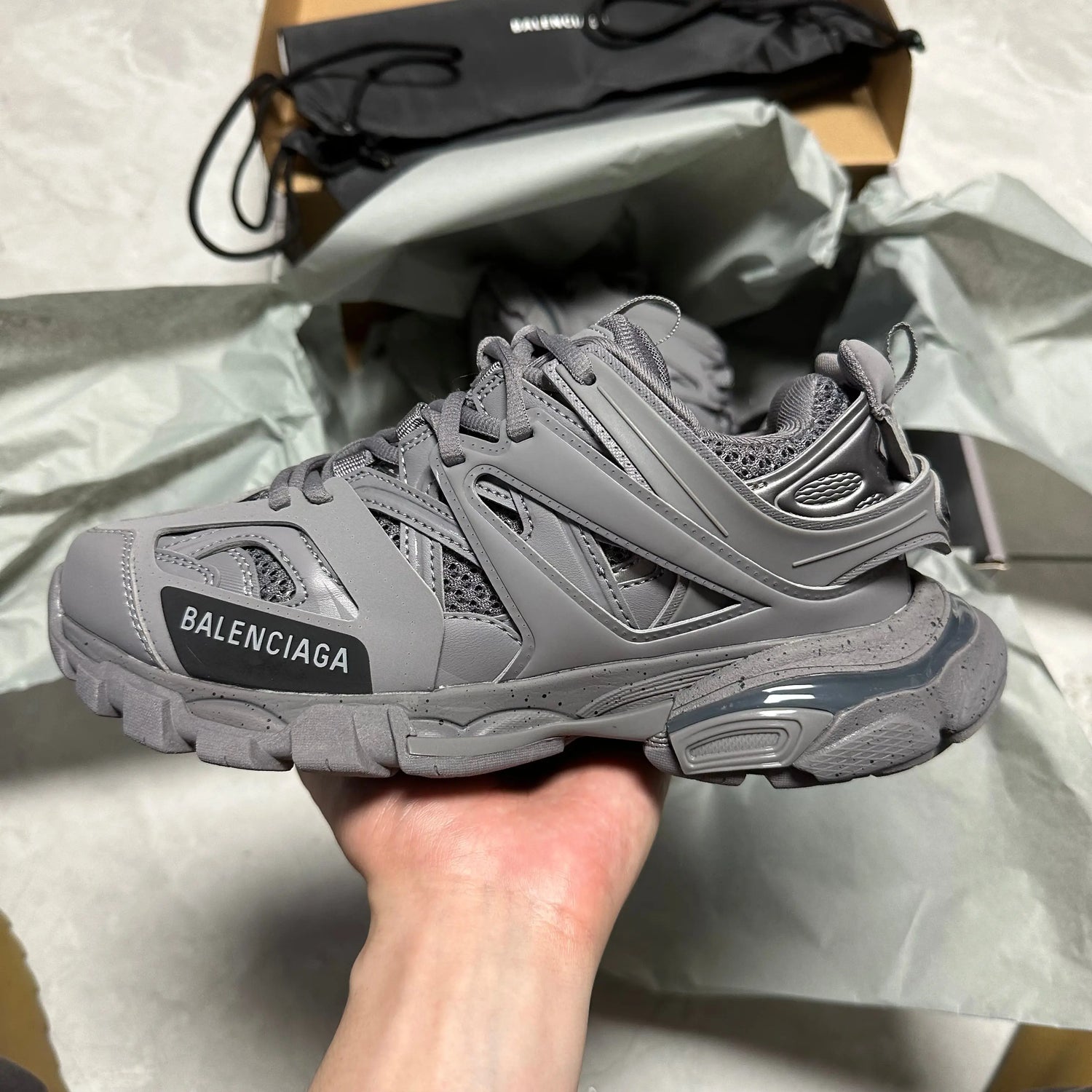 Balenciaga Tracks in Grey SECOND SOURCE