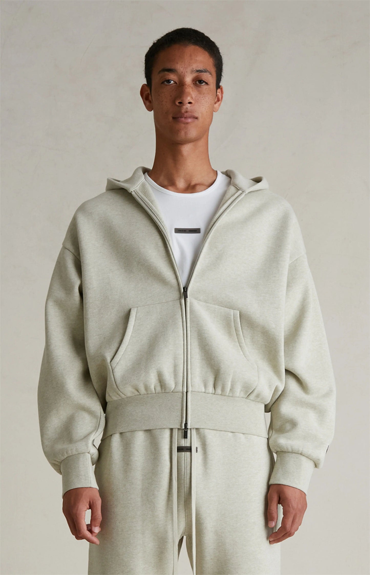 Essentials FEAR OF GOD Lounge Fleece Hoodie Metallic 2025 - SECOND SOURCE