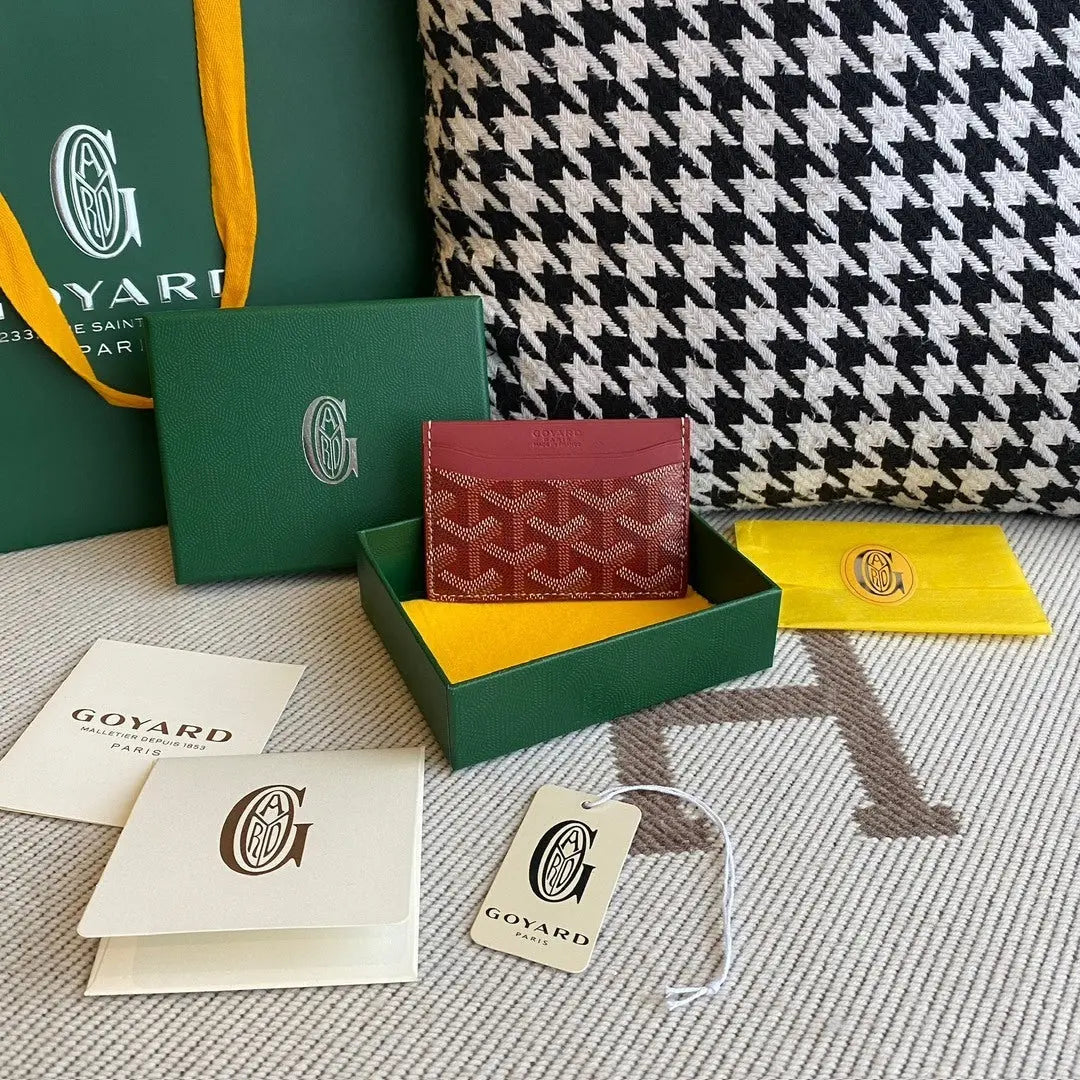 Goyard Card Holder All Colourways - SECOND SOURCE