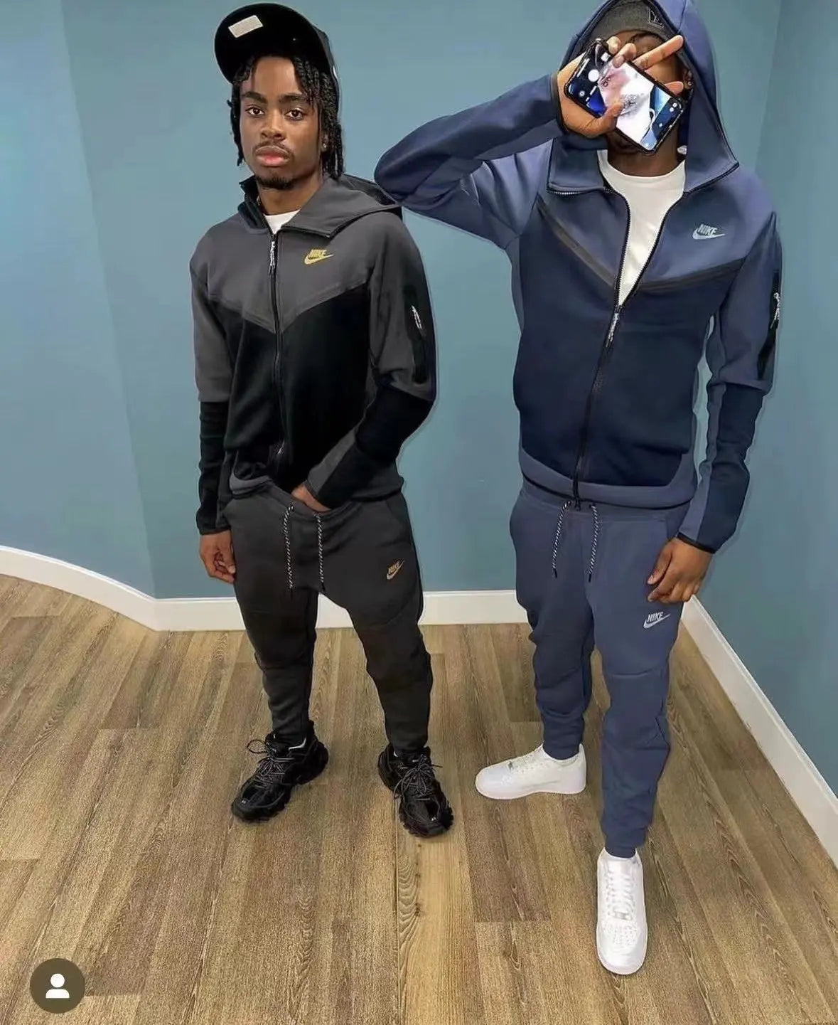 Nike Tech Fleece Thunder Blue Obsidian 2020 - SECOND SOURCE