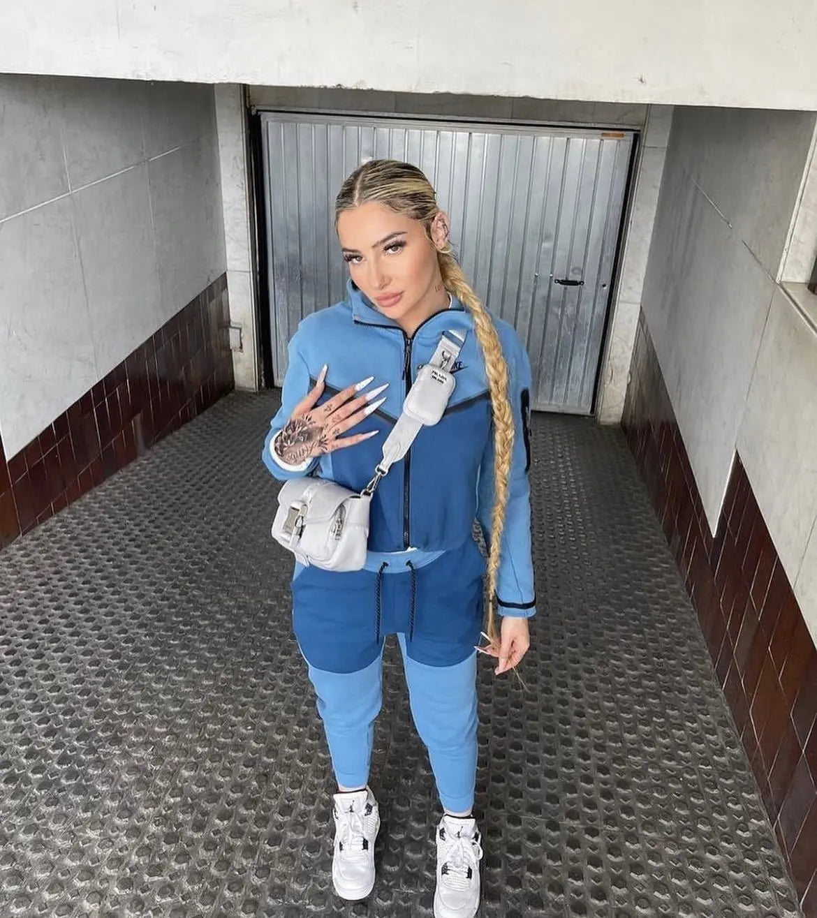Nike Tech Fleece Sky x Royal Blue 2020 - SECOND SOURCE
