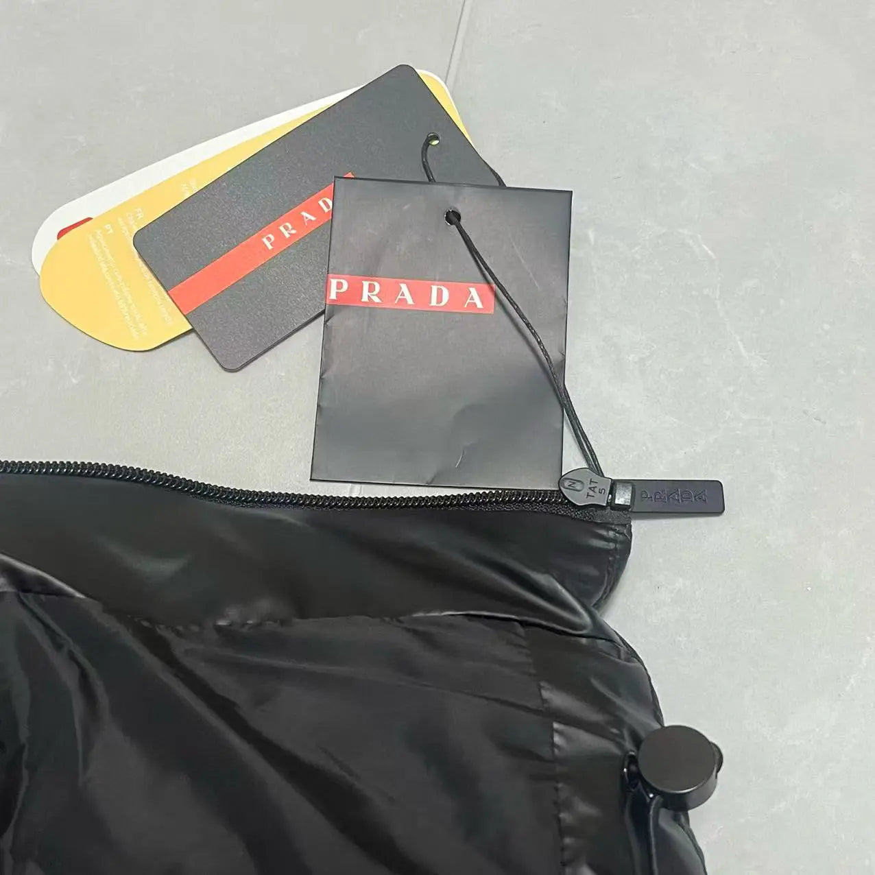 Mens Prada Gilet Black - SECOND SOURCE