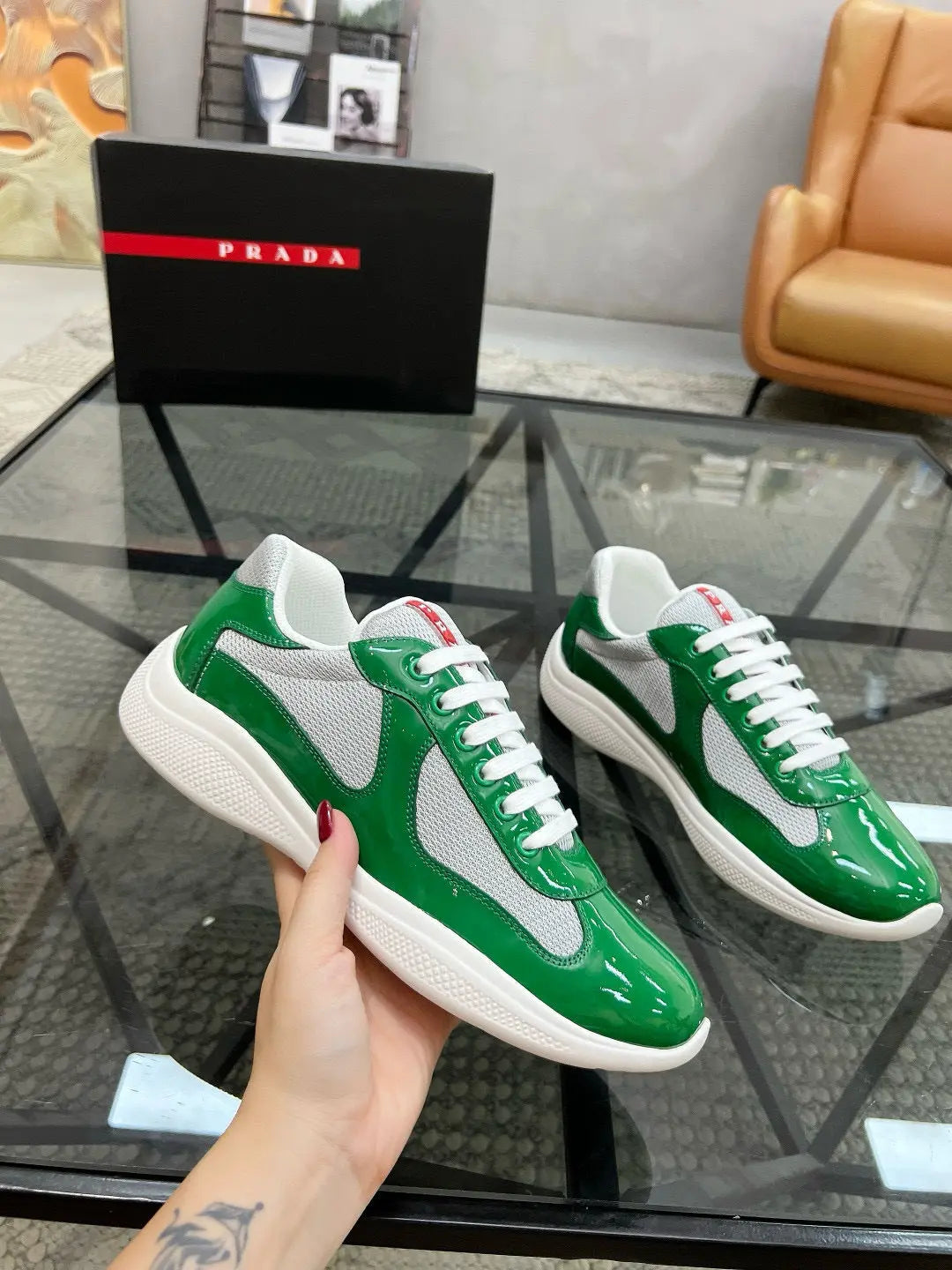 Prada America's Cup Sneakers SECOND SOURCE