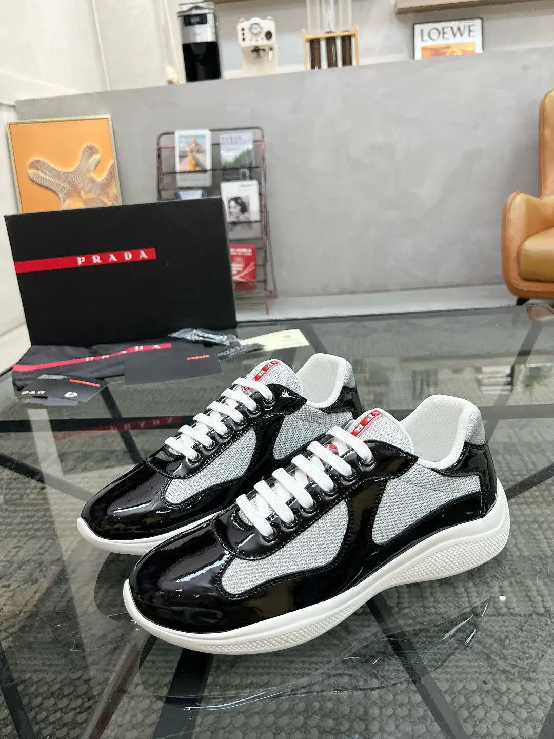 Prada America's Cup Sneakers SECOND SOURCE