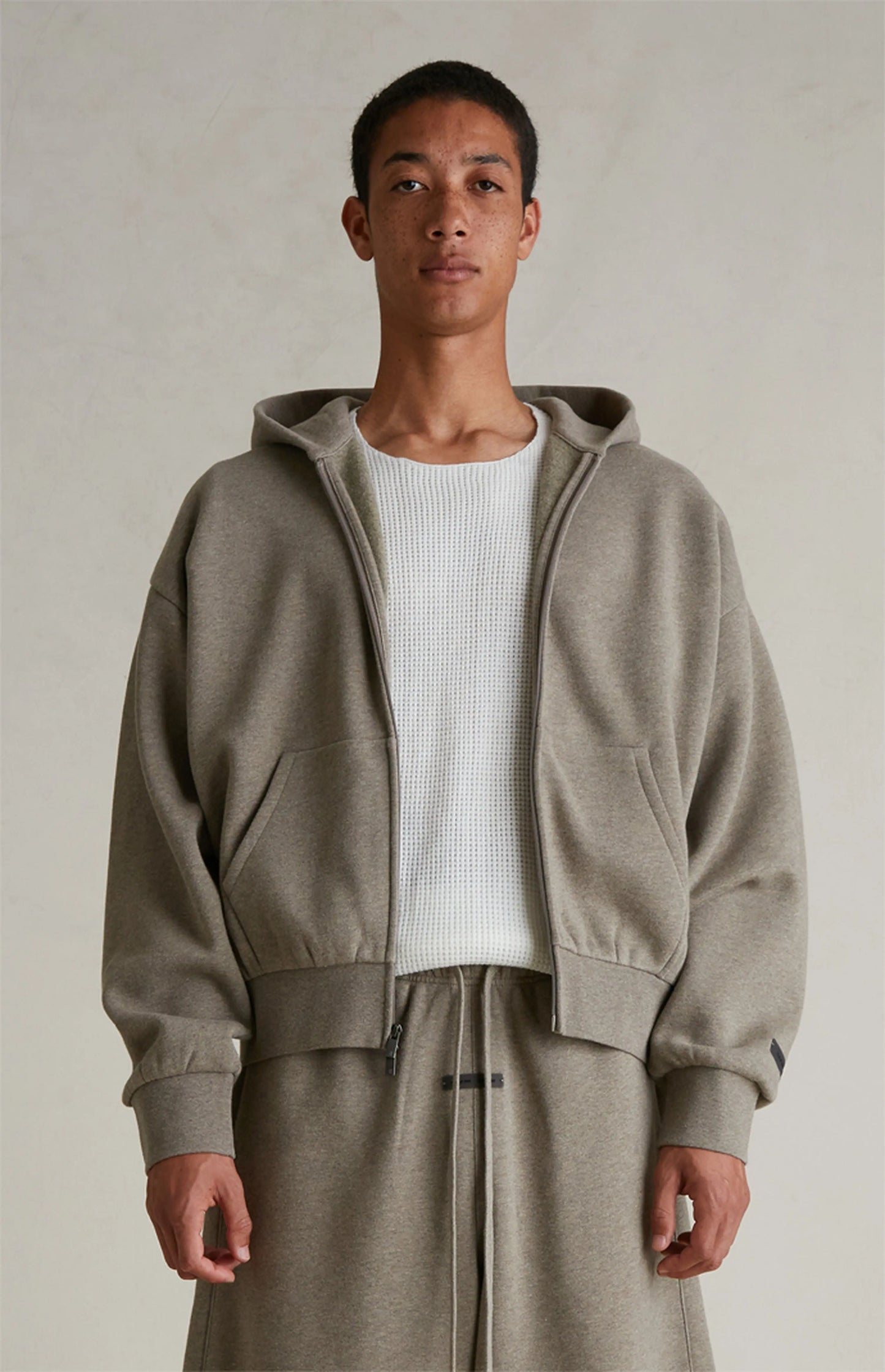 Essentials FEAR OF GOD Lounge Fleece Hoodie Metallic 2025 - SECOND SOURCE