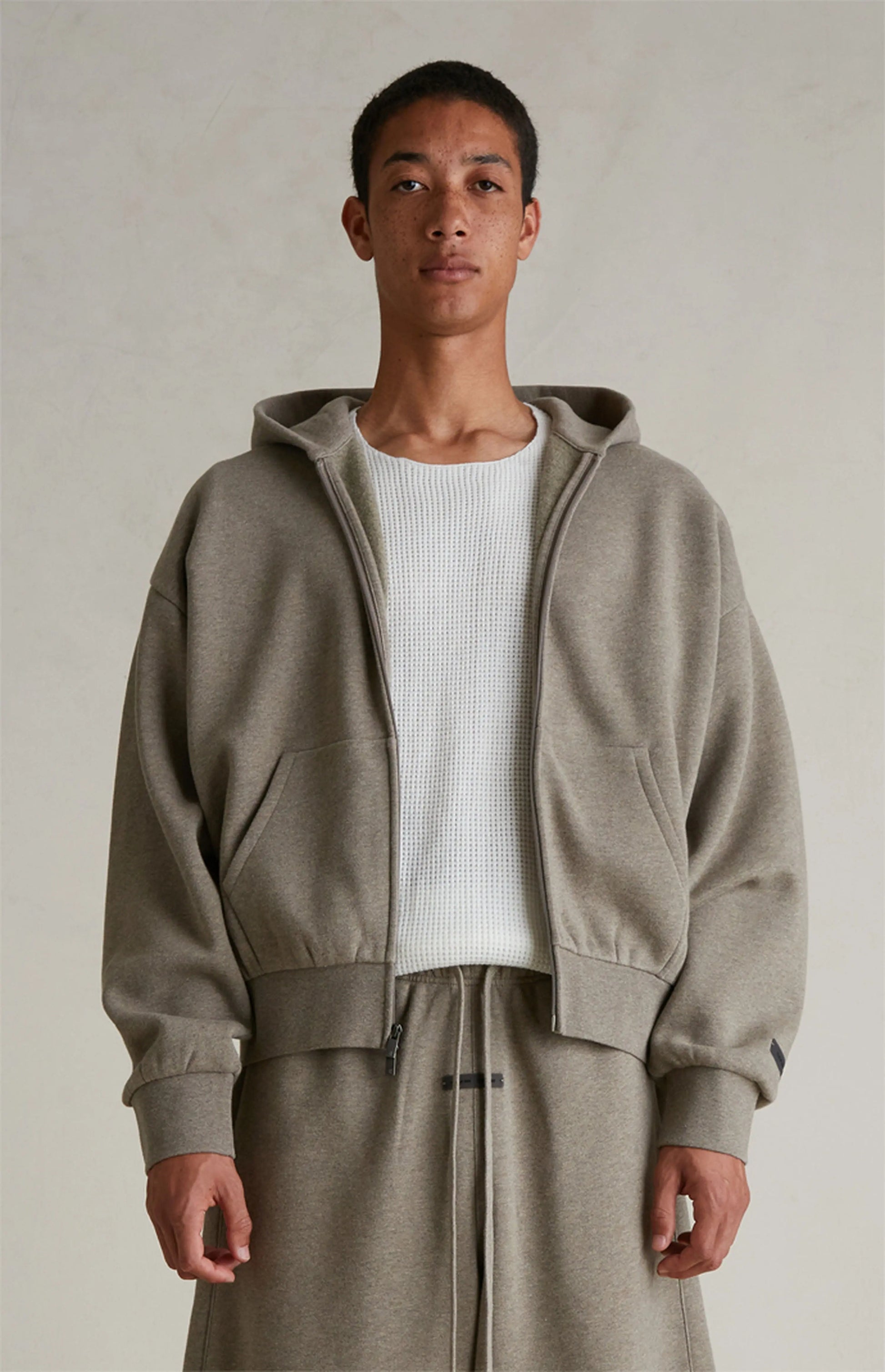 Essentials FEAR OF GOD Lounge Fleece Hoodie Metallic 2025 - SECOND SOURCE