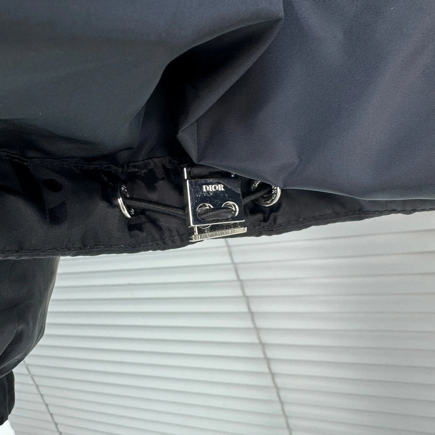 Dior Oblique Monogram Puffer In Black SECOND SOURCE