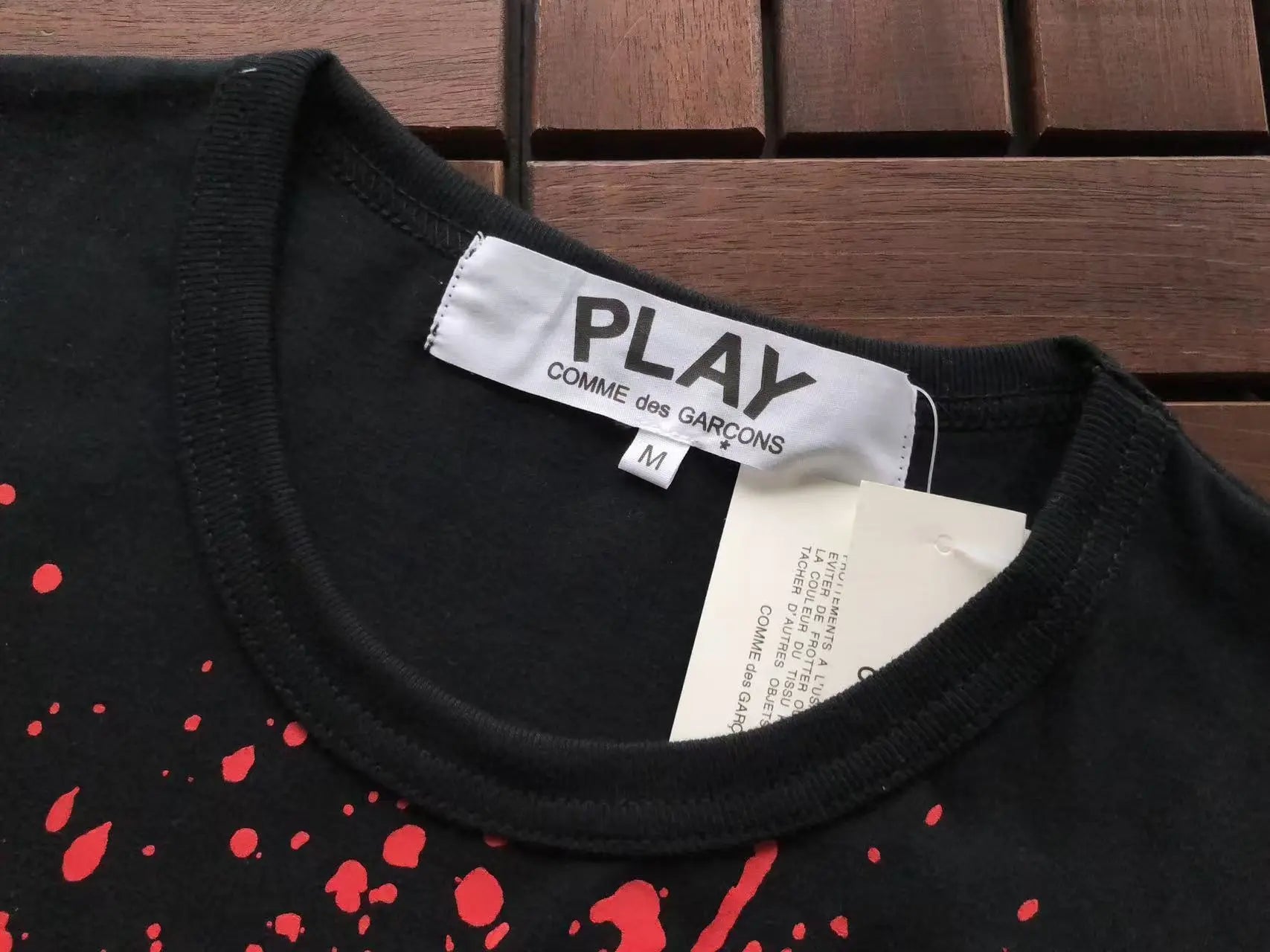CDG Heart Tee - SECOND SOURCE