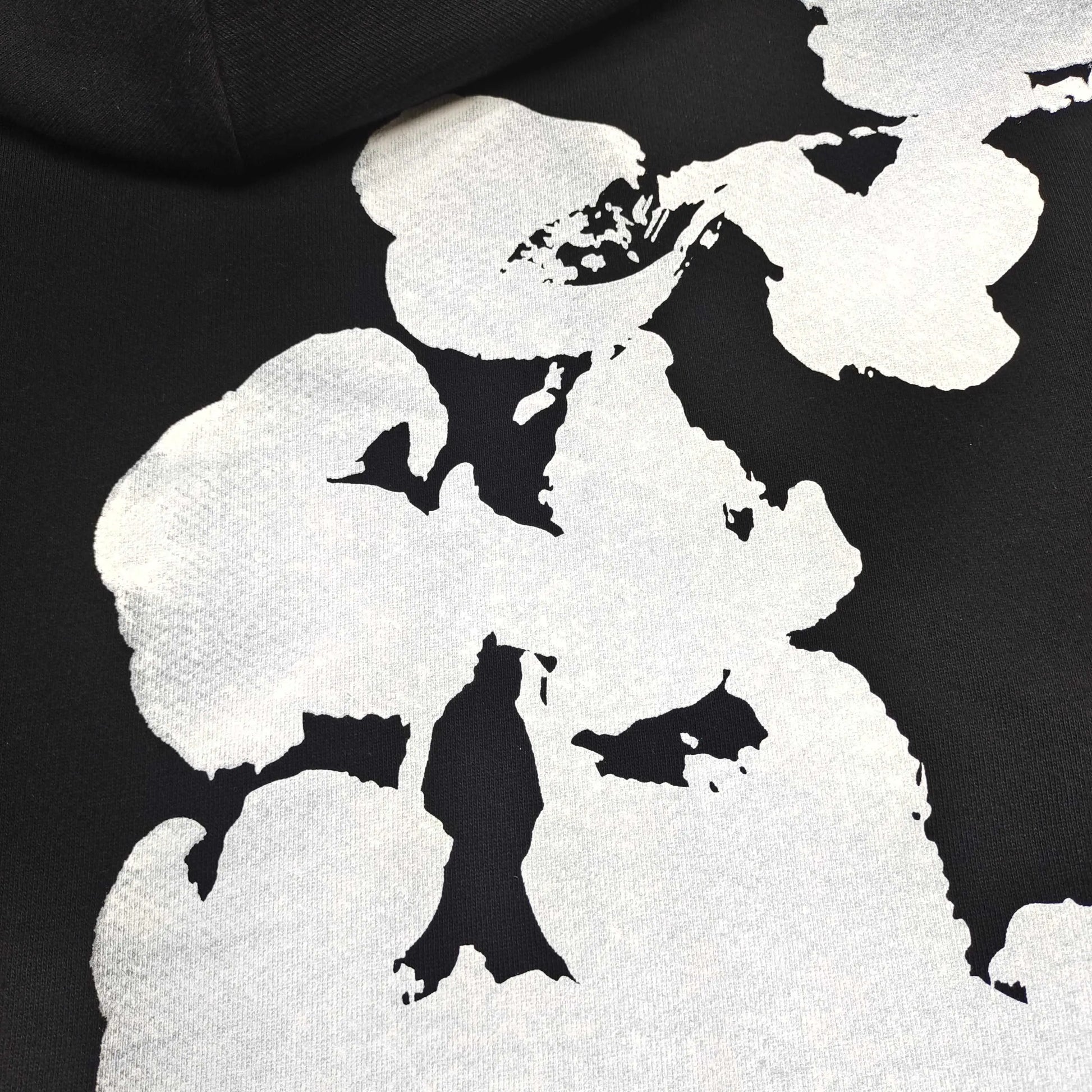 Denim Tears Biggie Wreath Hoodie Black SECOND SOURCE