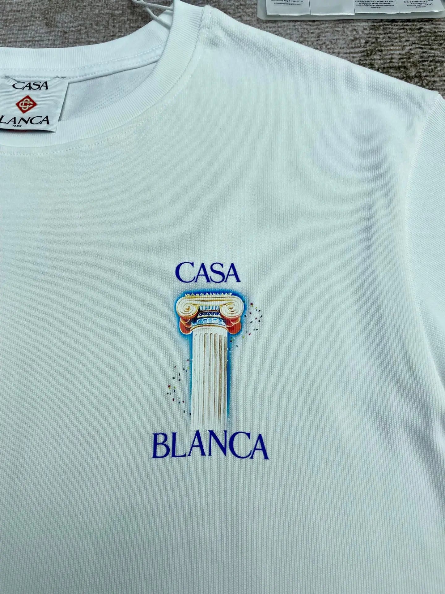 Casa Blanca La Colonne Tee - SECOND SOURCE