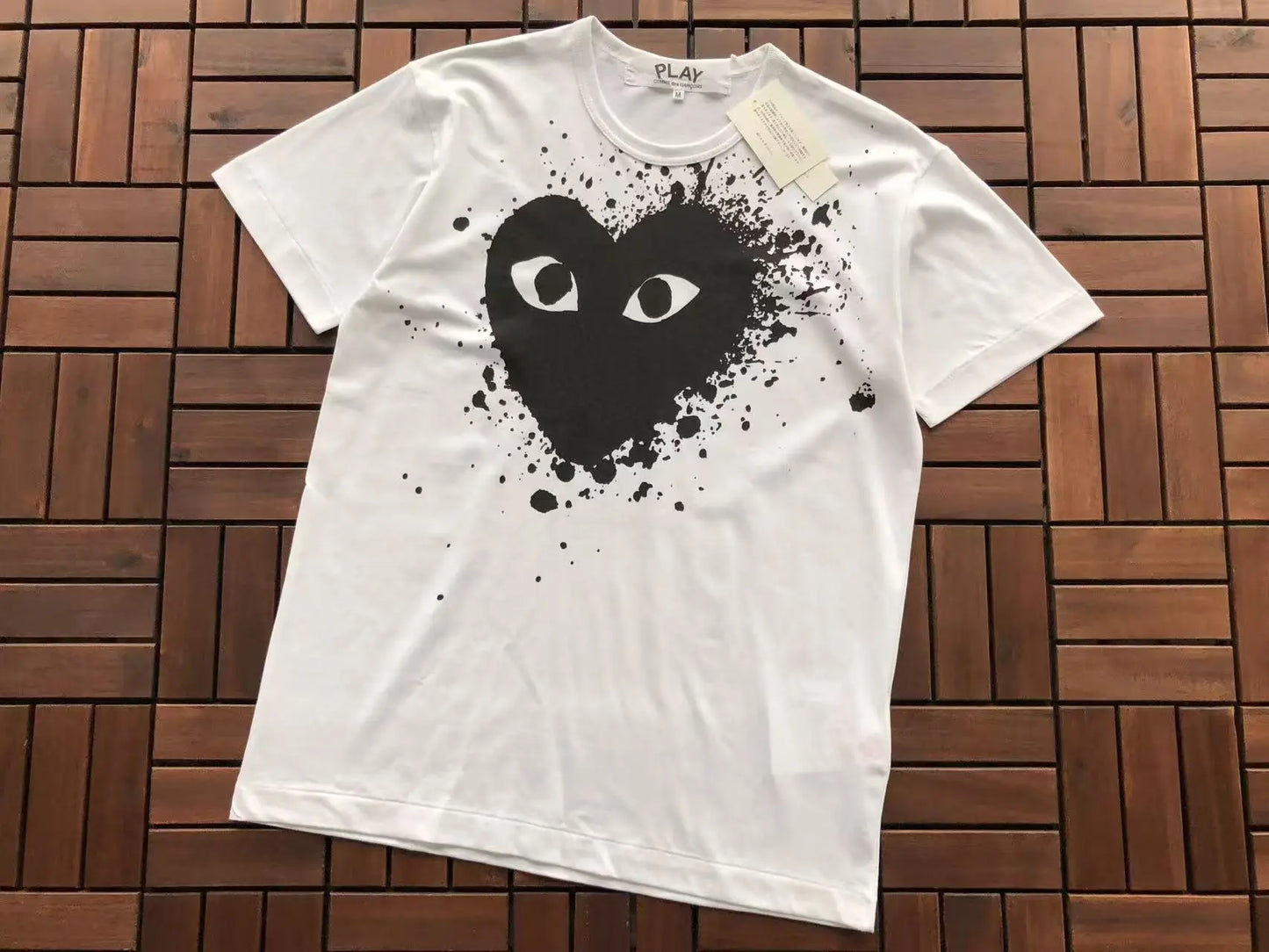 CDG Heart Tee - SECOND SOURCE