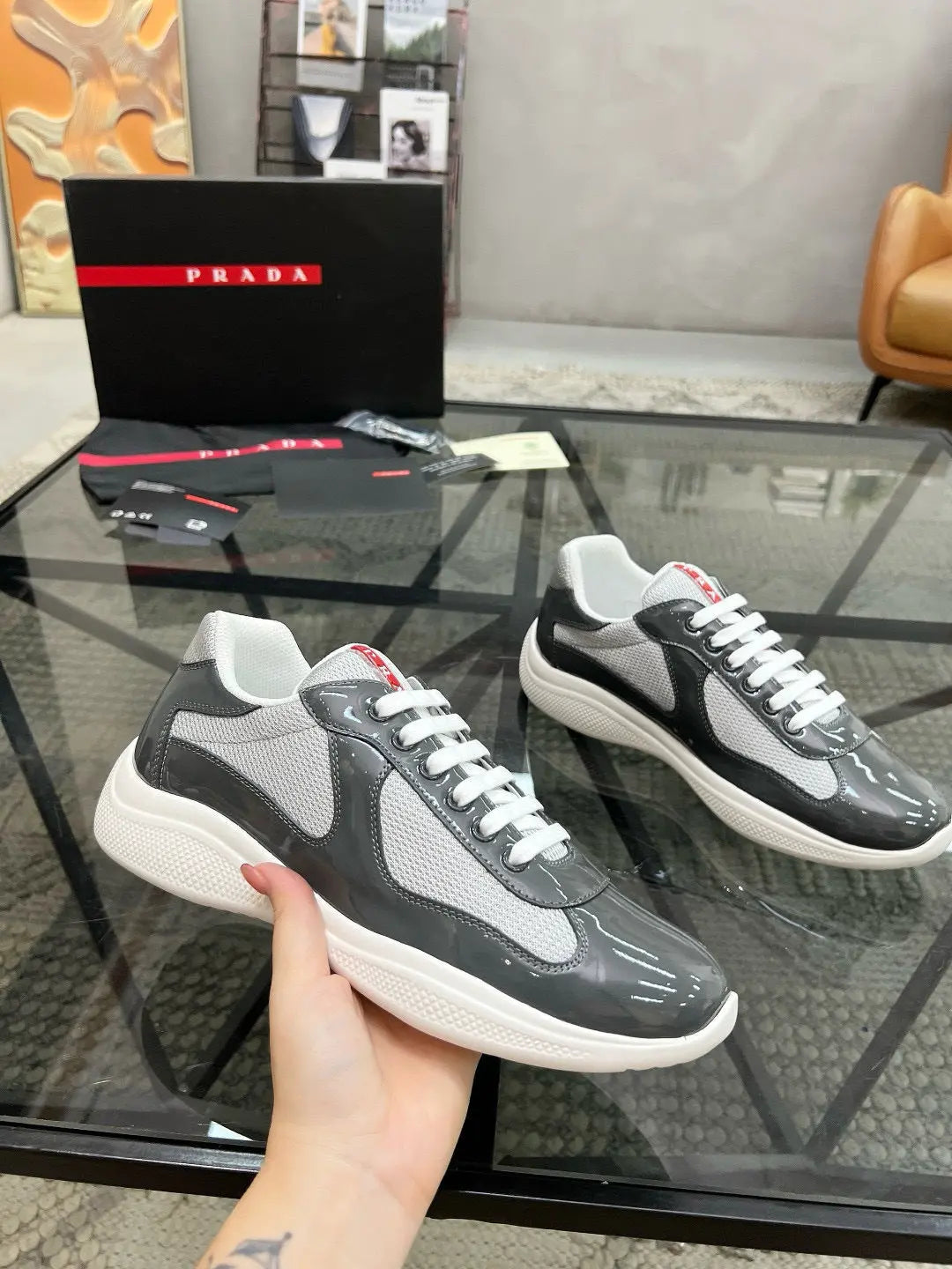 Prada America's Cup Sneakers SECOND SOURCE