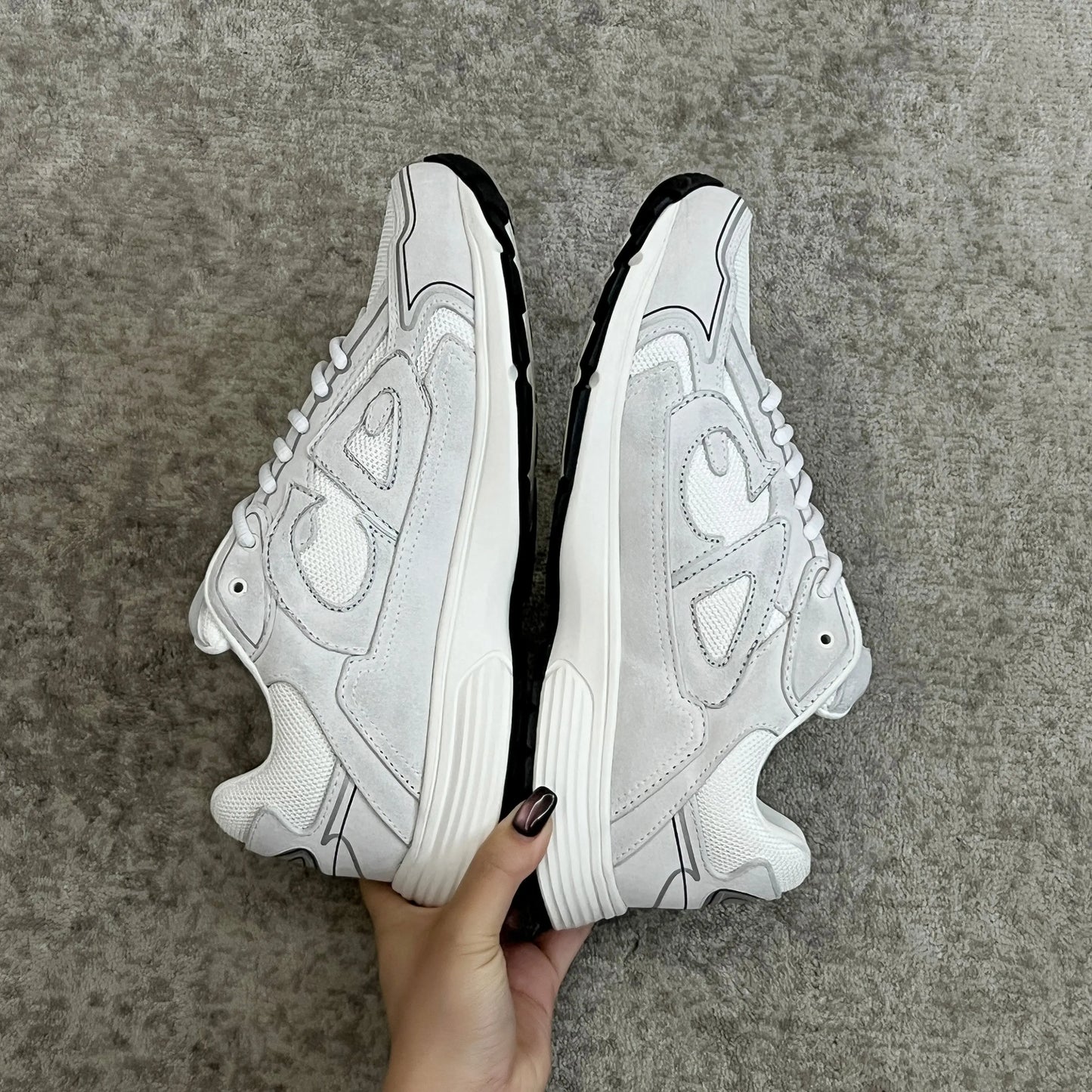 Dior B30 Countdown Sneaker in Suede SECOND SOURCE